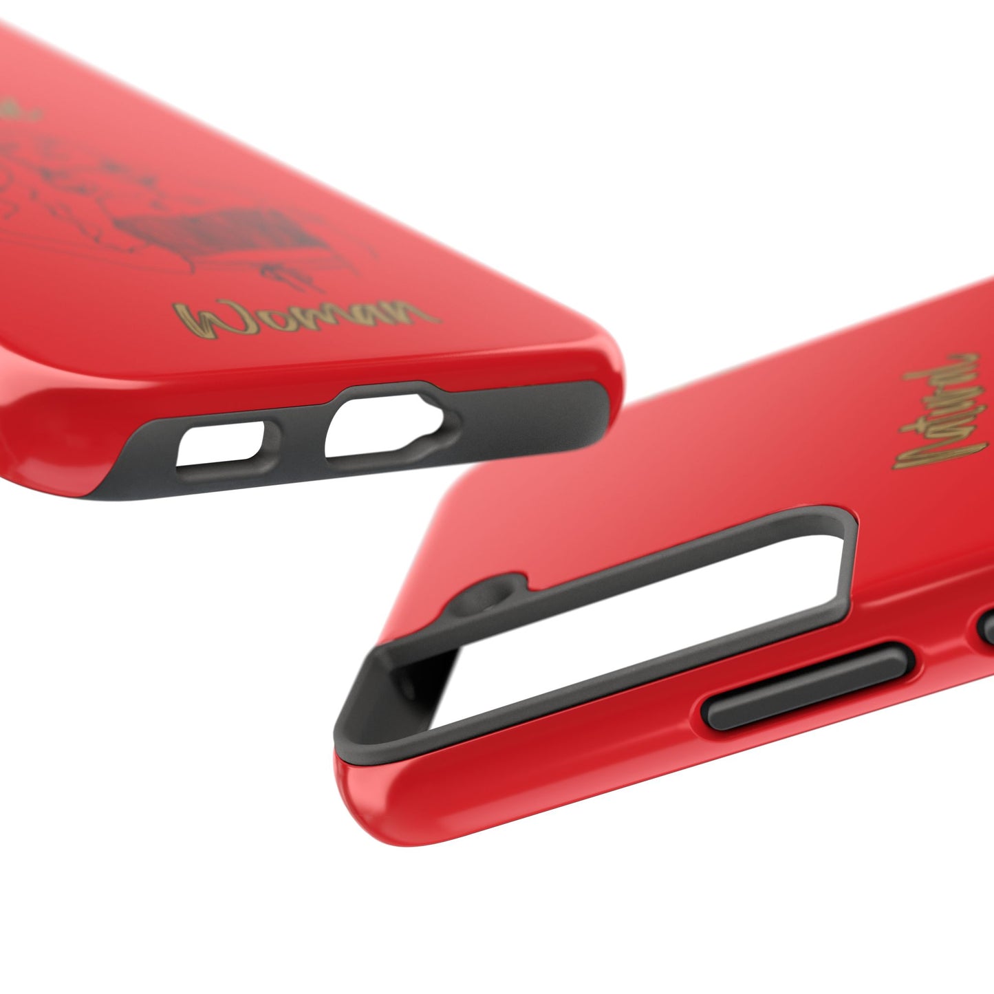 Natural Woman Thinking (BL)Tough Phone Cases RED