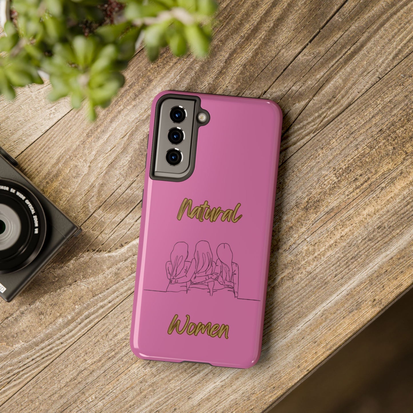 Natural Woman Loving Friends (BL)Tough Phone Cases LIGHT PINK