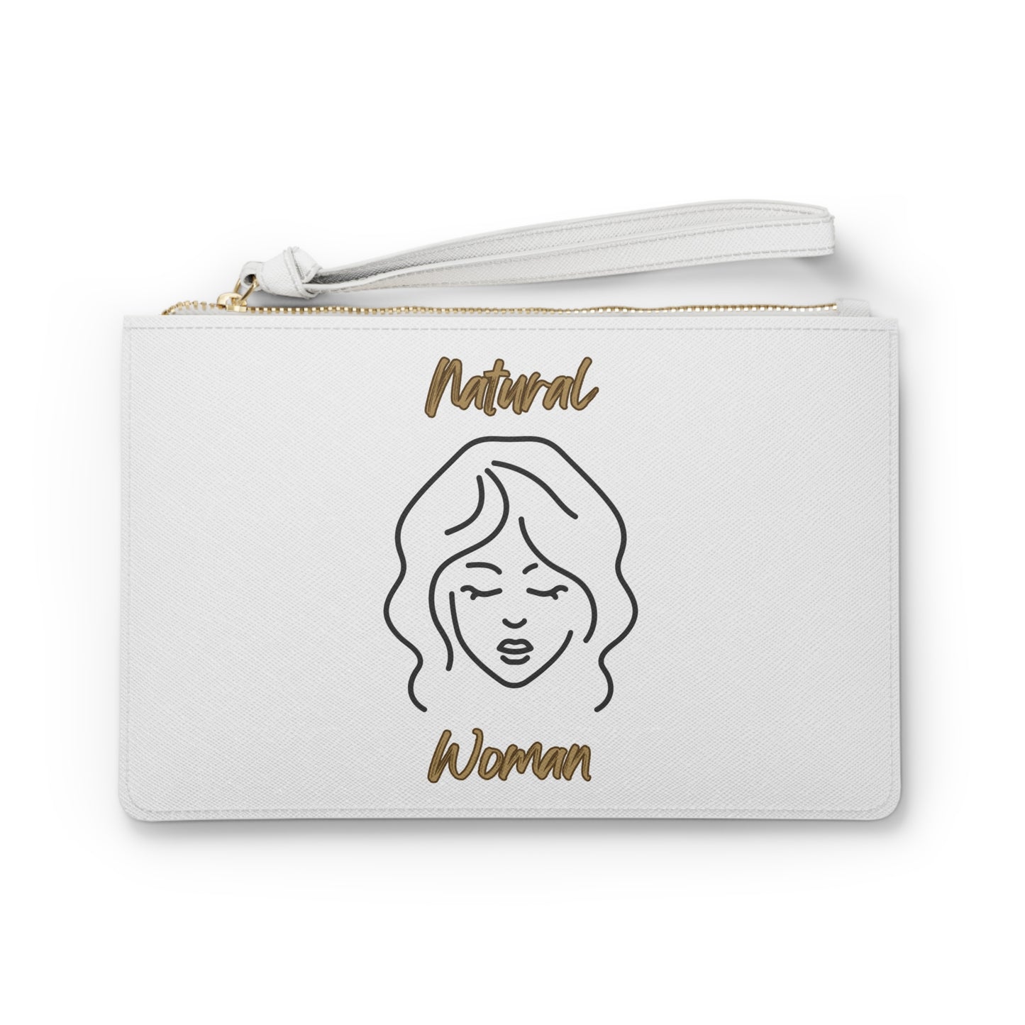 Natural Woman Modest (BL) Clutch Bag WHITE