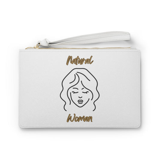 Natural Woman Modest (BL) Clutch Bag WHITE