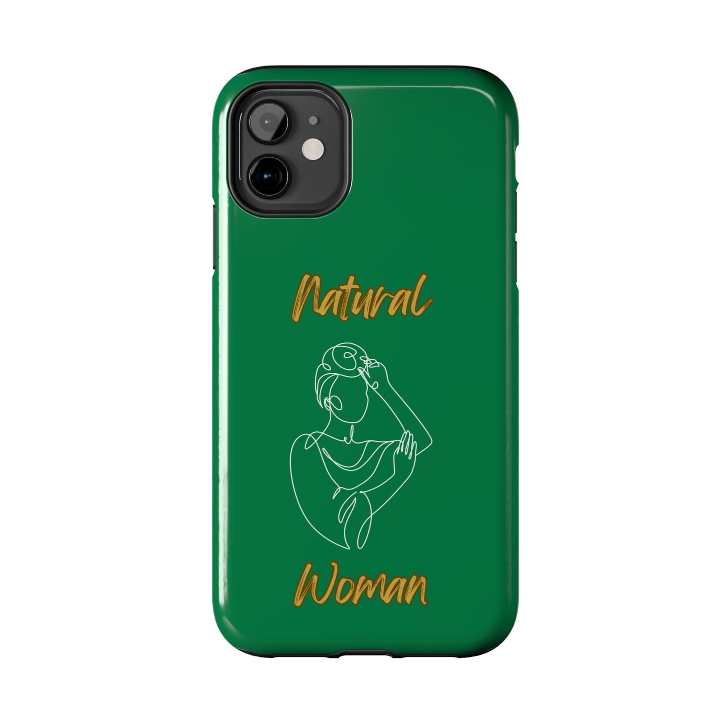 Natural Woman Style (WL)Tough Phone Cases DARK GREEN