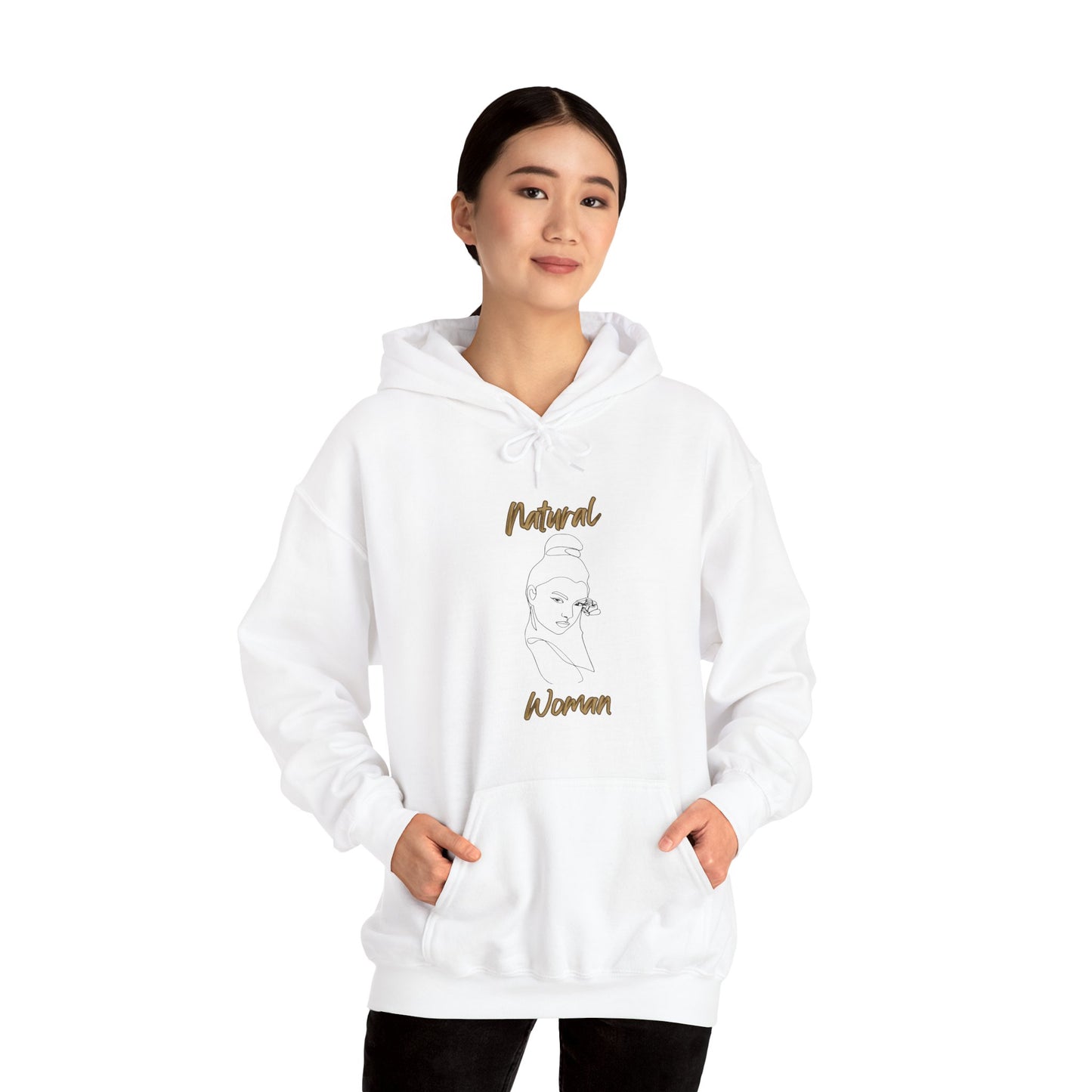 Natural Woman Sassy Bun (BL) Hoodie