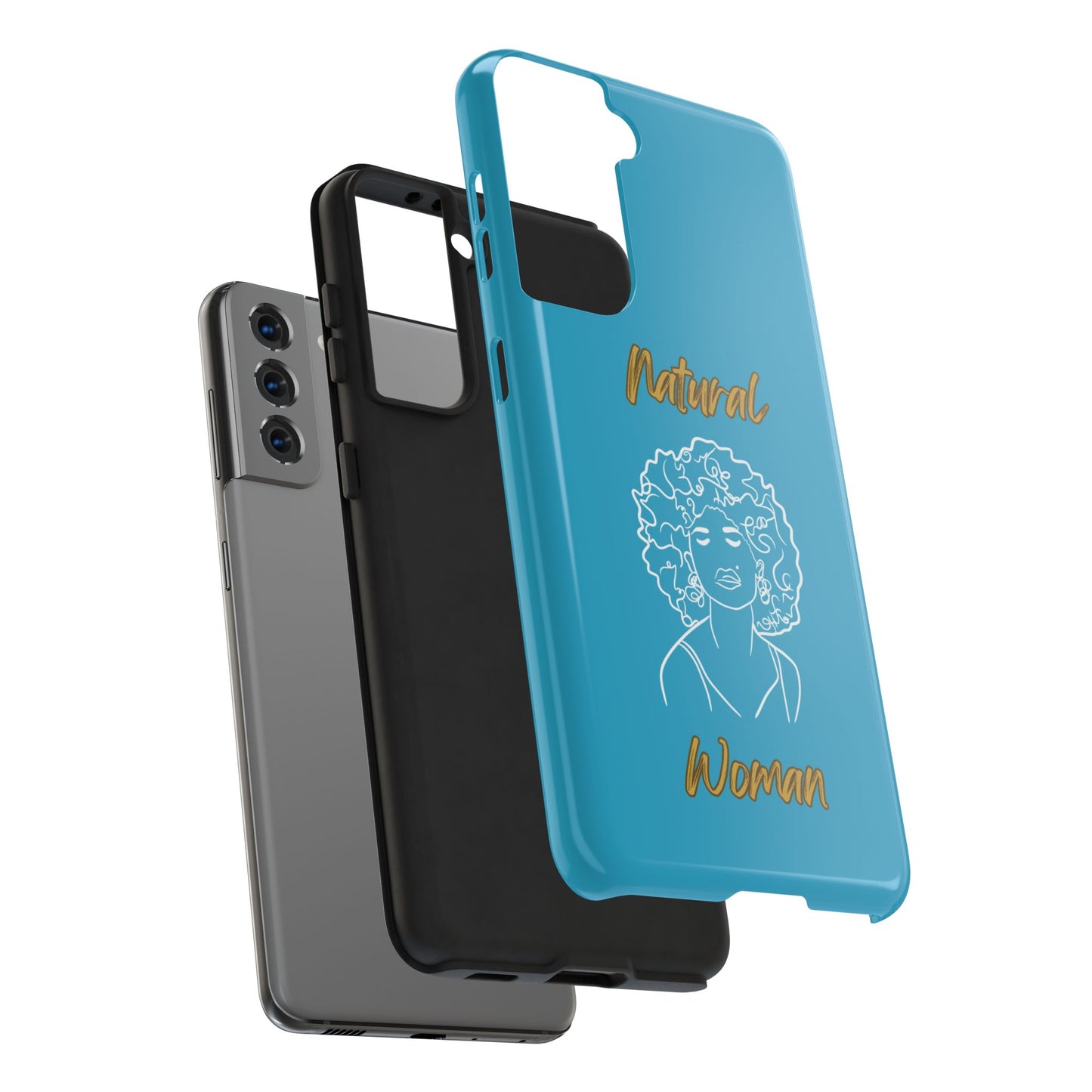 Natural Woman All About Me (WL)Tough Phone Cases TURQUOISE