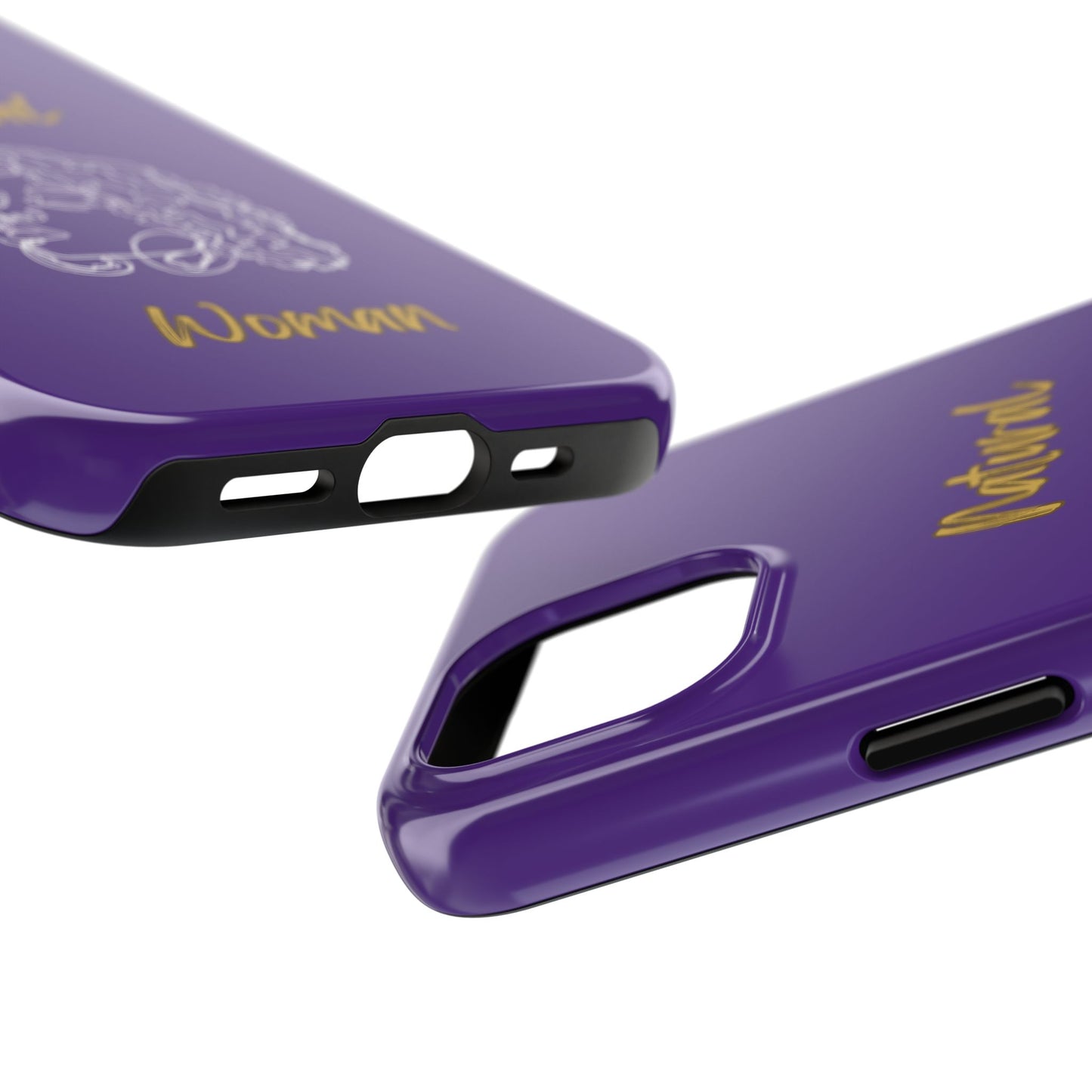 Natural Woman Naturally Me (WL)Tough Phone Cases PURPLE