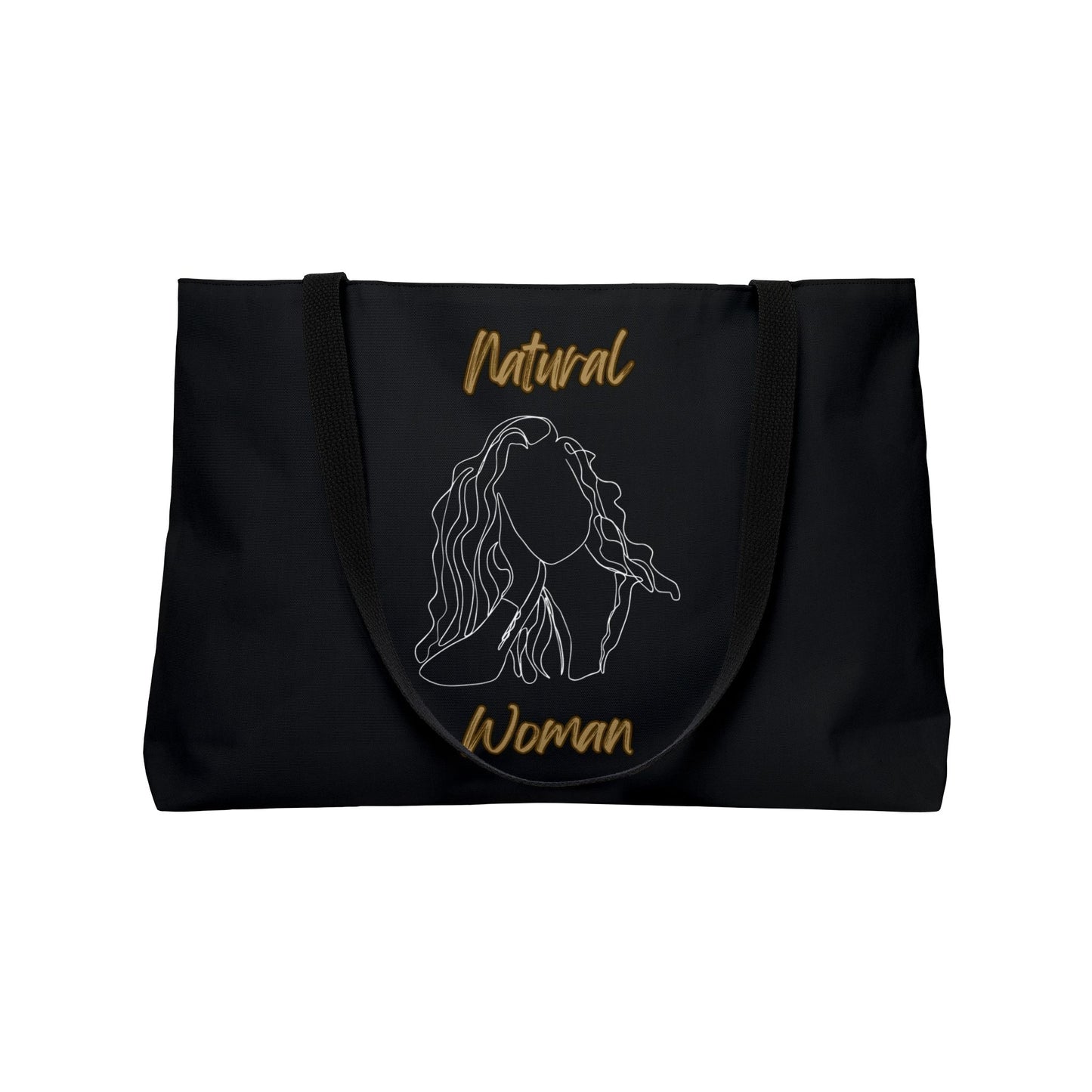 Natural Woman Relaxed (WL) Weekender Tote Bag BLACK