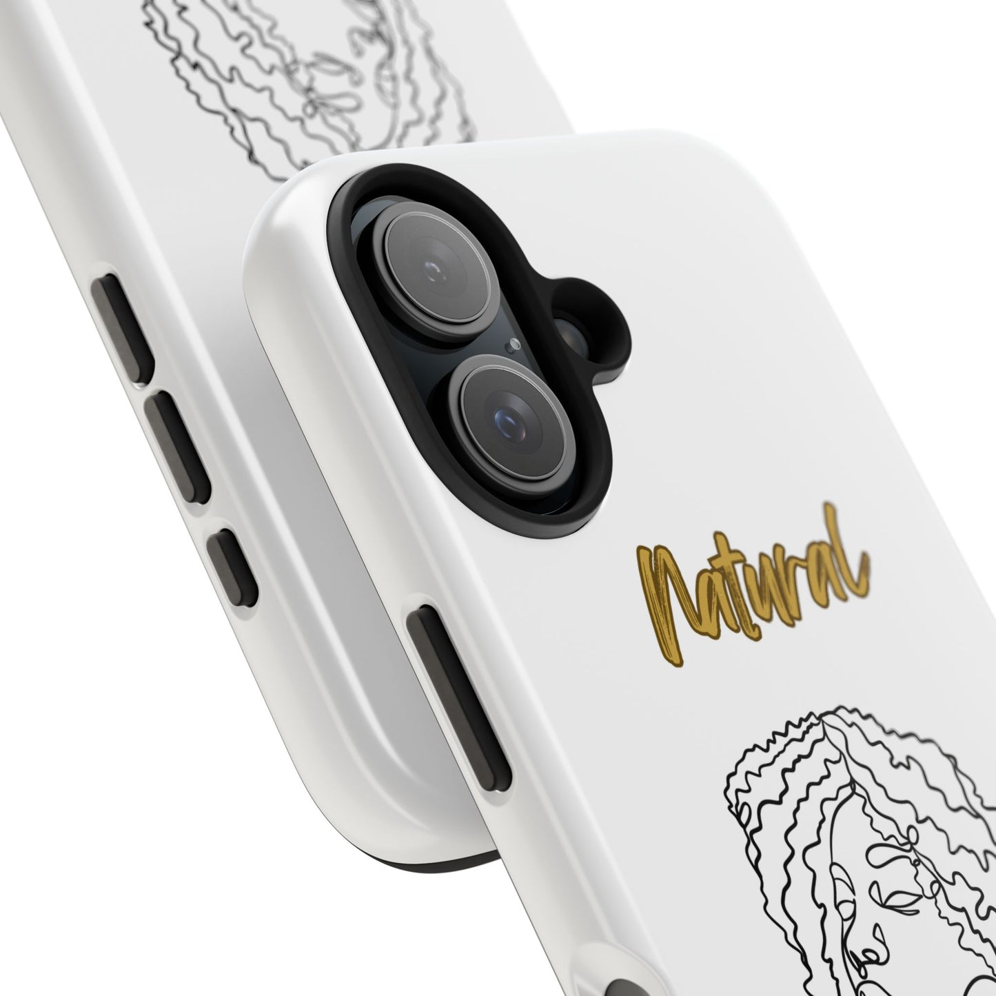 Natural Woman Naturally Me (BL)Tough Phone Cases WHITE