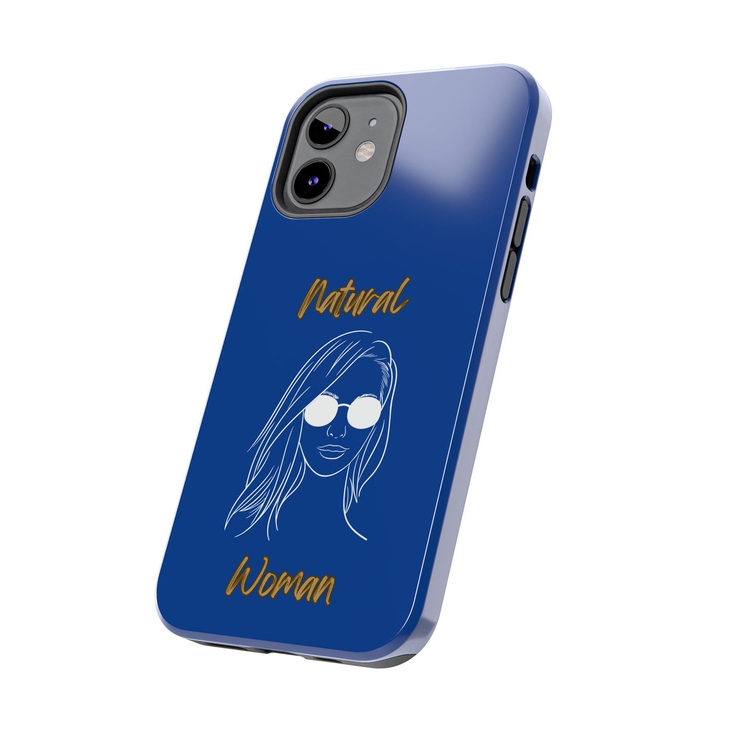 Natural Woman Shades (WL)Tough Phone Cases DARK BLUE