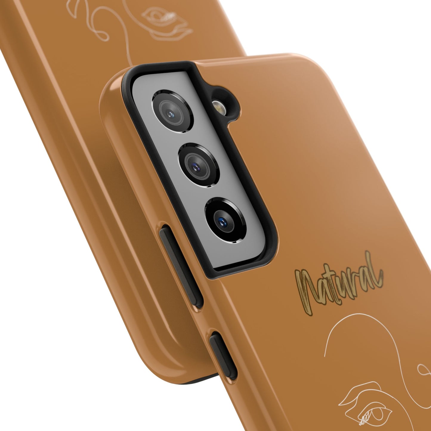 Natural Woman Looking (WL) Tough Phone Cases LIGHT BROWN