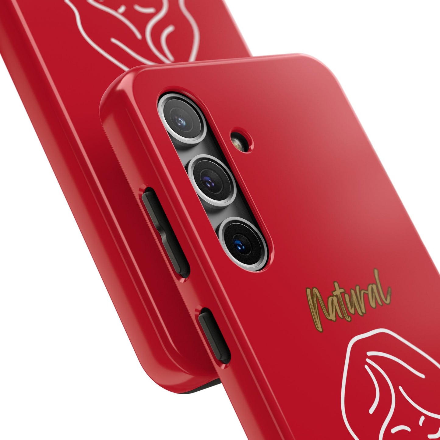 Natural Woman Modest (WL)Tough Phone Cases DARK RED