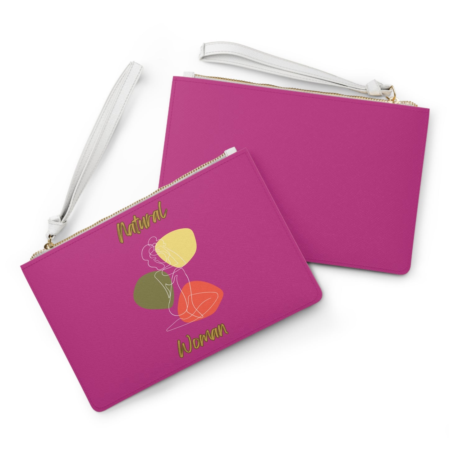 Natural Woman Colorful Pose (WL) Clutch Bag PINK
