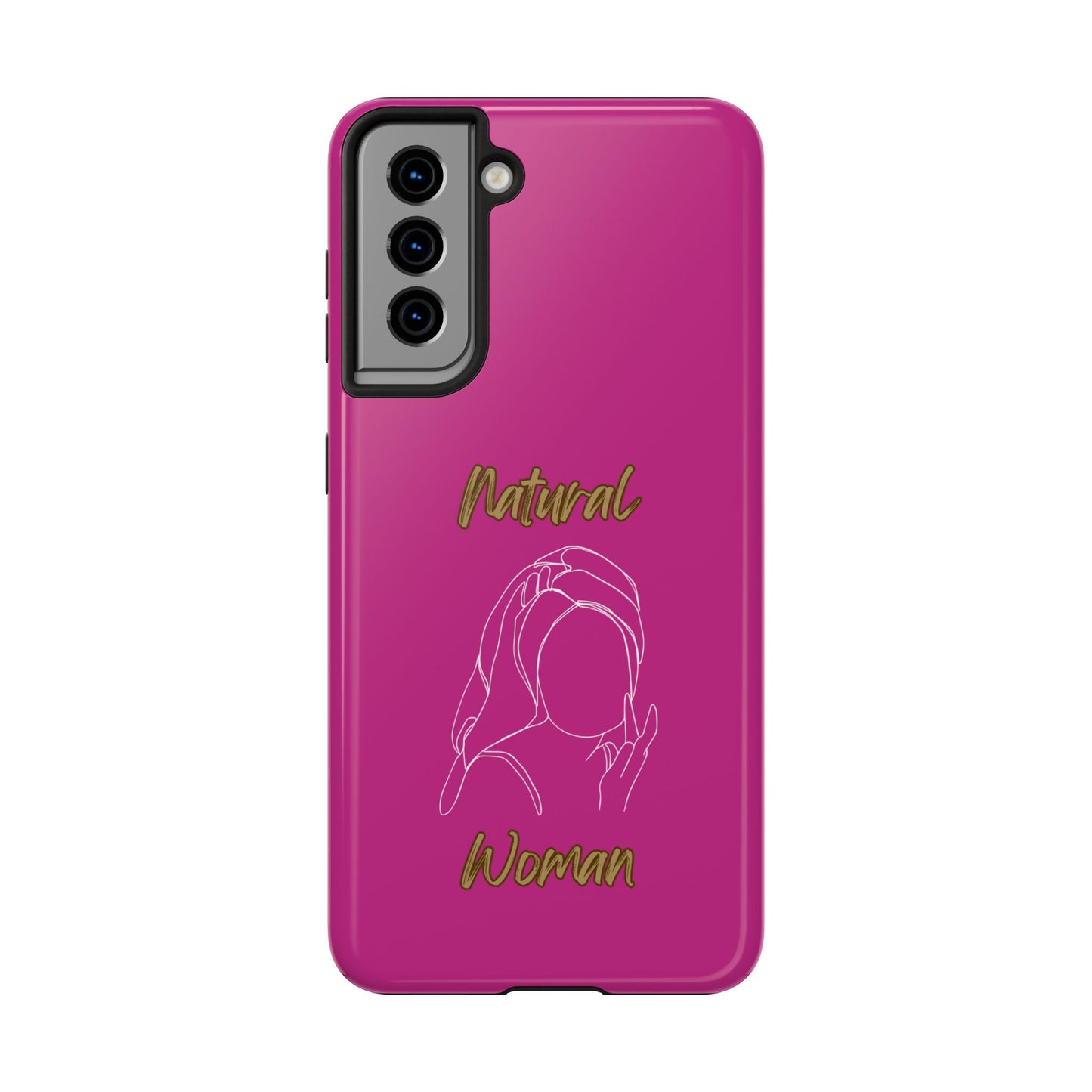 Natural Woman Towel Wrapped (WL)Tough Phone Cases PINK