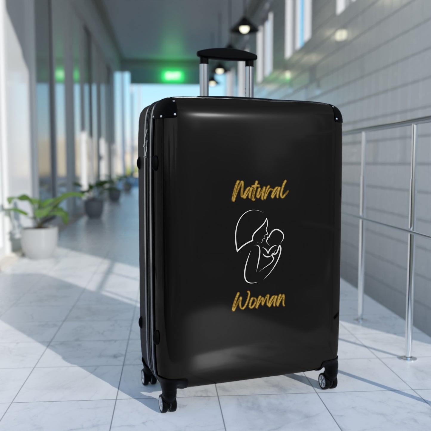 Natural Woman Long Awaited (WL) Suitcase BLACK