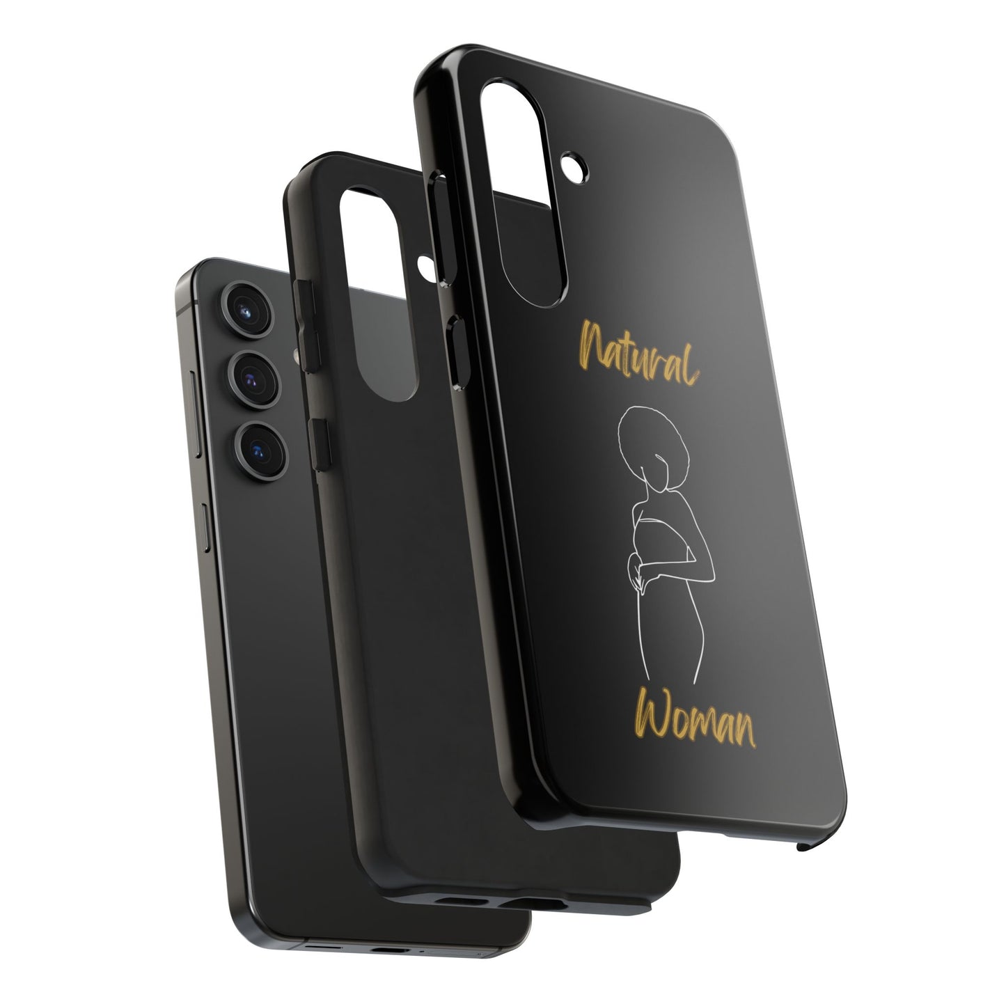Natural Woman Sho Nuff (WL)Tough Phone Cases BLACK