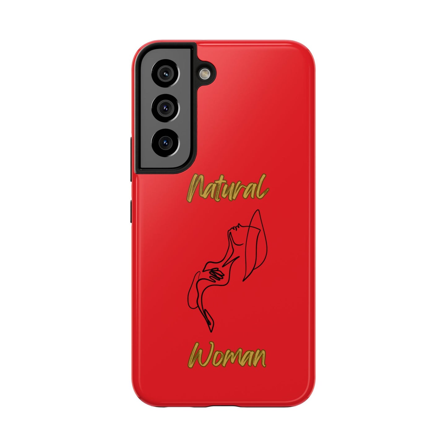 Natural Woman Free (BL)Tough Phone Cases RED