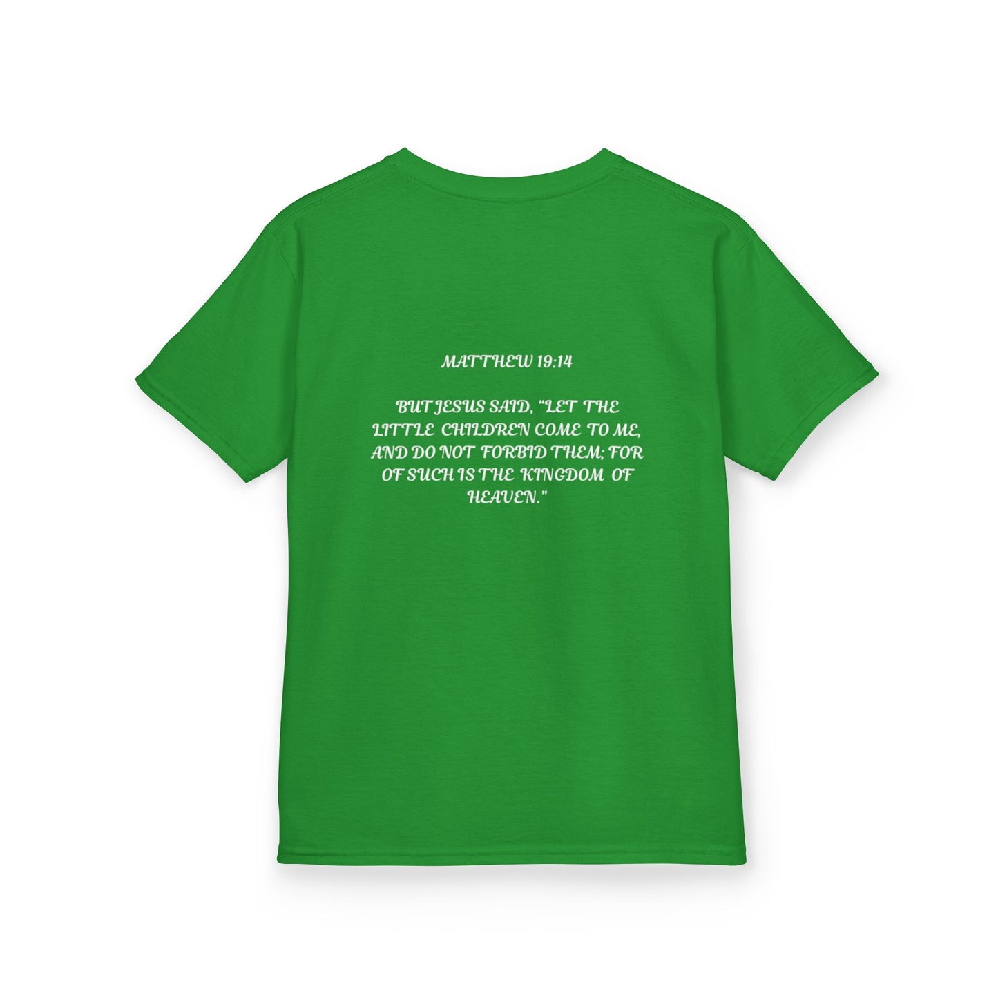 Children of the King Inspirational Kids Cotton T-Shirt (BL)