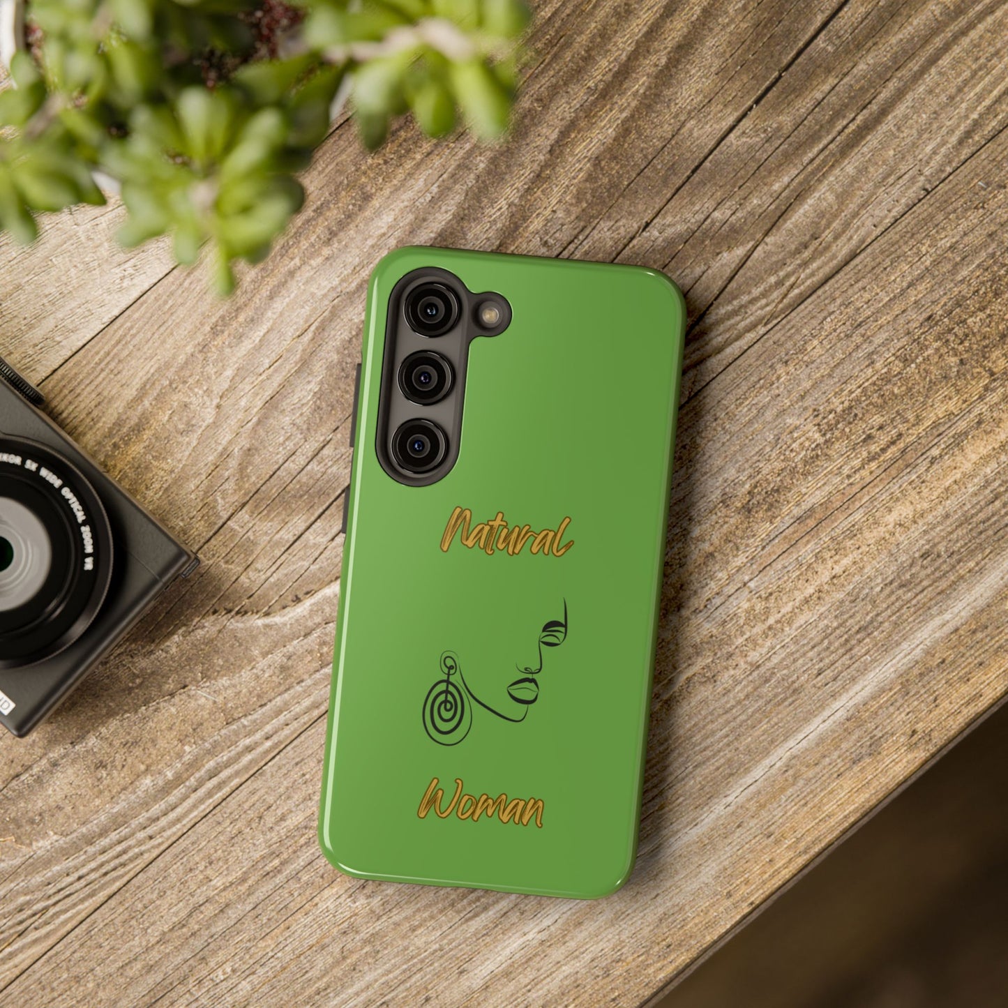 Natural Woman Music In My Soul (BL)Tough Phone Cases GREEN