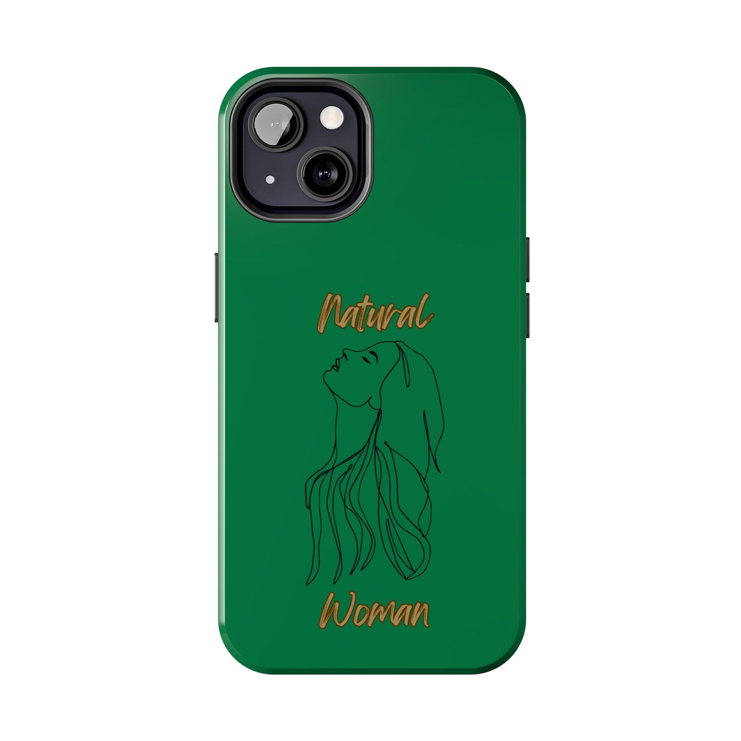 Natural Woman Appreciation (BL) Tough Phone Cases DARK GREEN