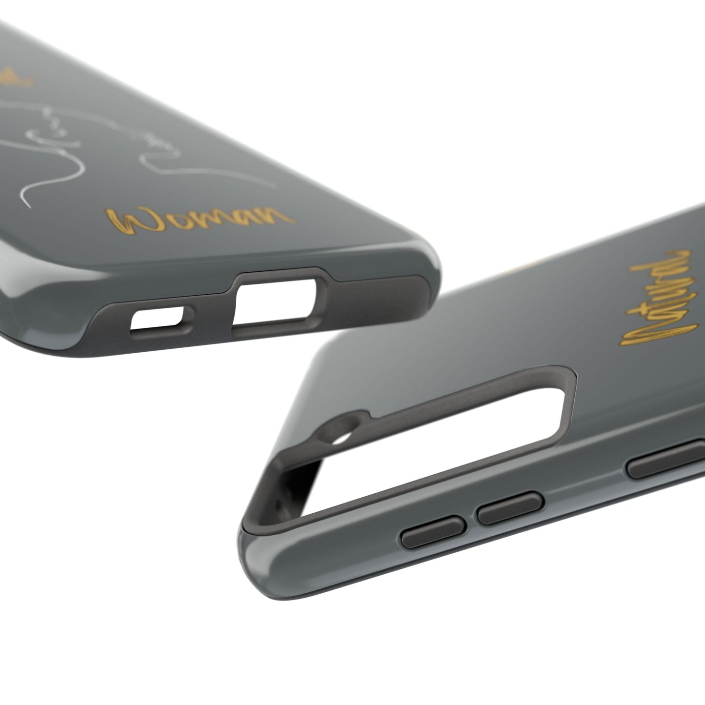 Natural Woman Mixed (WL)Tough Phone Cases DARK GREY