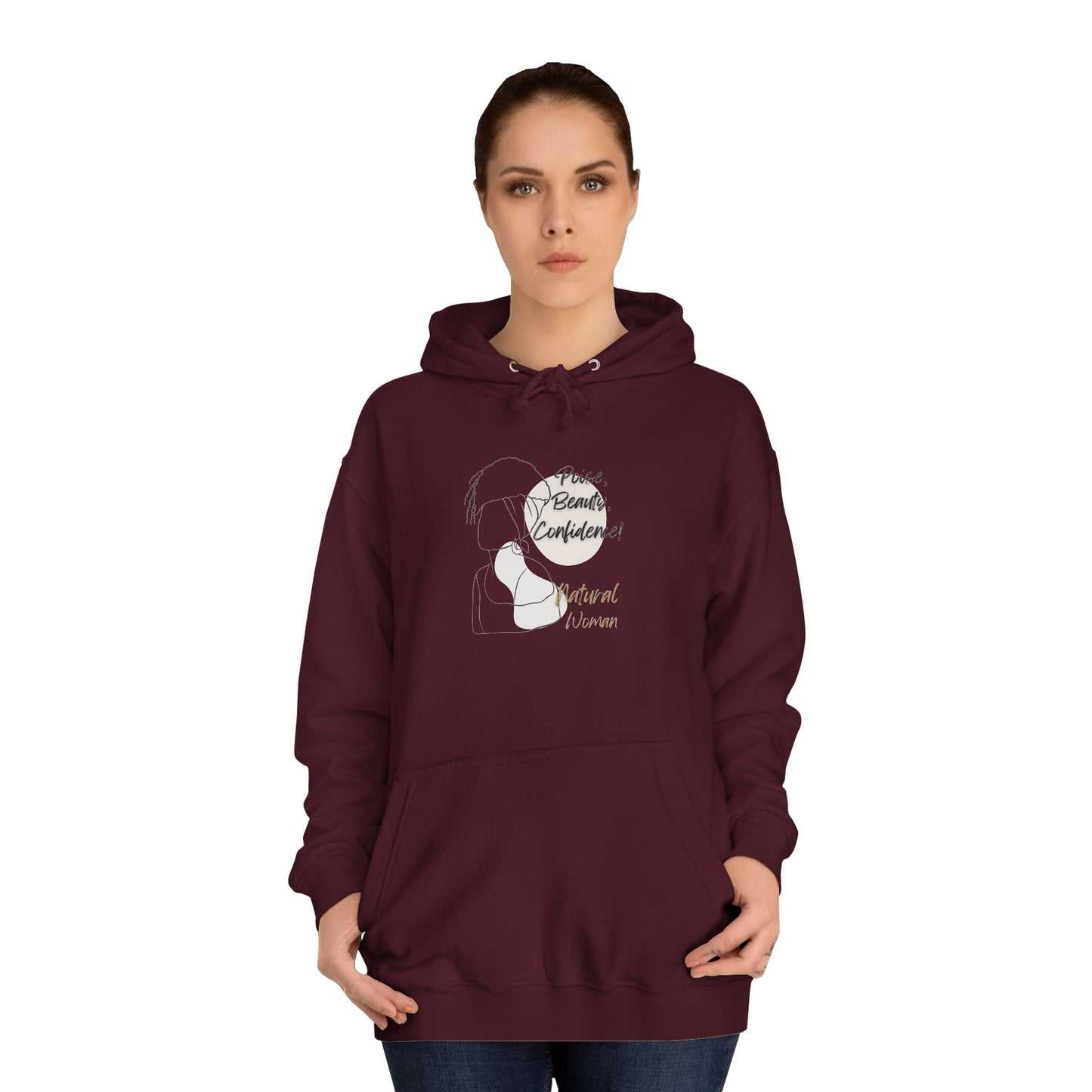 Natural Woman Puff (BL) Hoodie