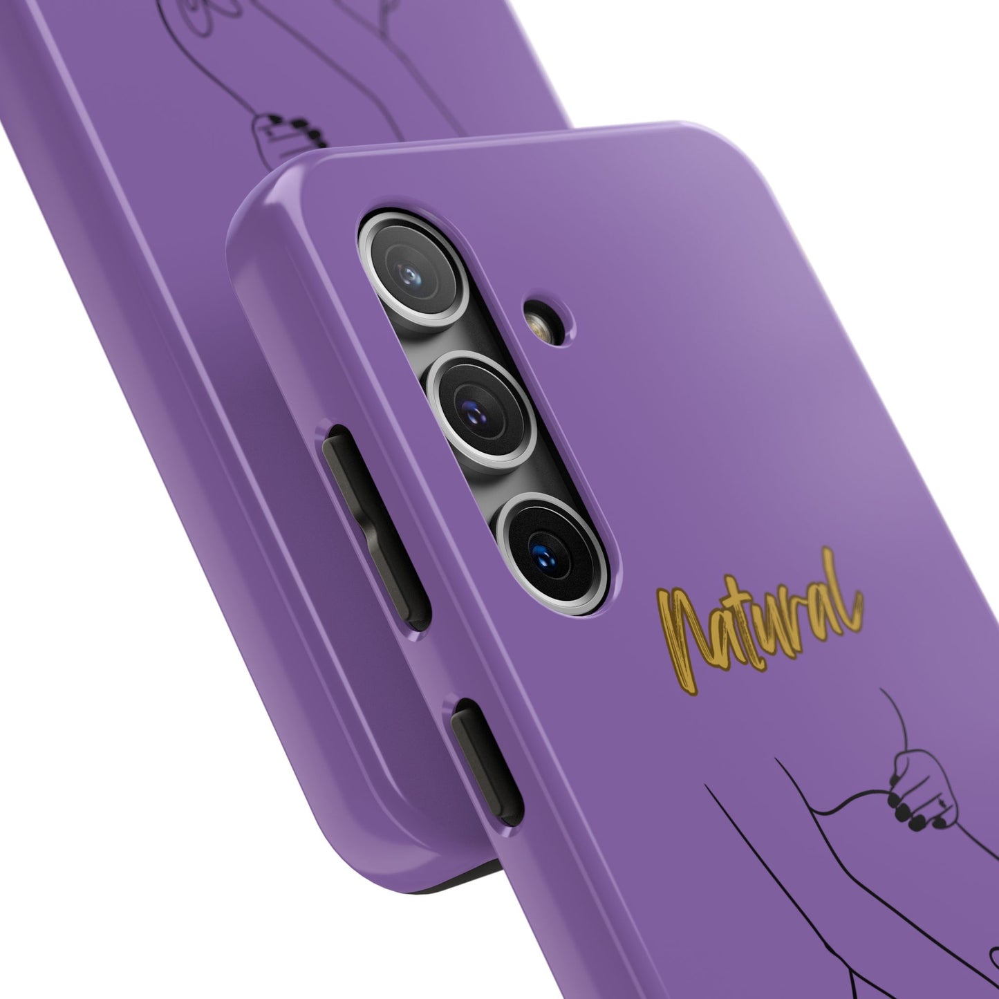 Natural Woman Loved In & Out (BL)Tough Phone Cases LIGHT PURPLE