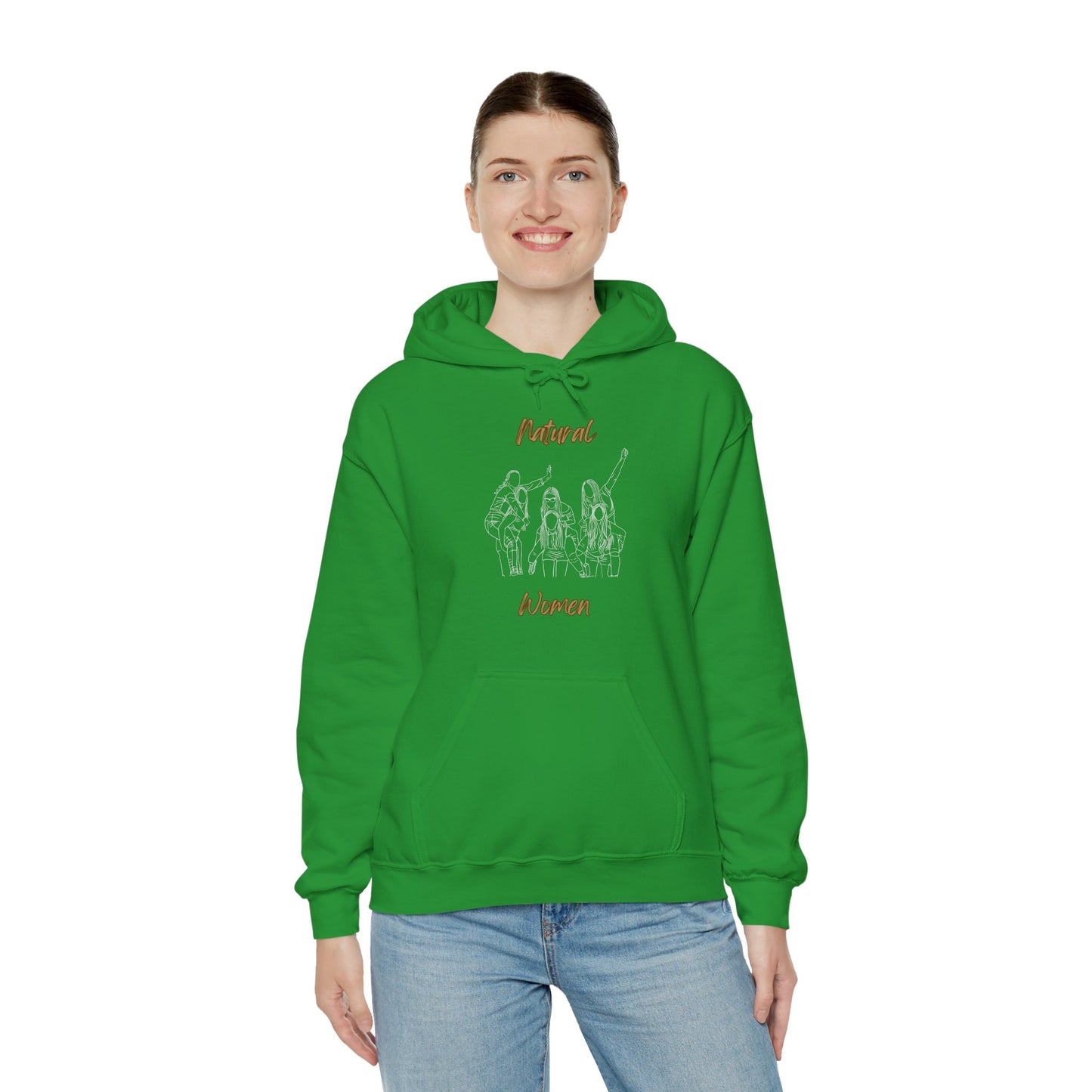 Natural Women Piggy Back (WL) Hoodie