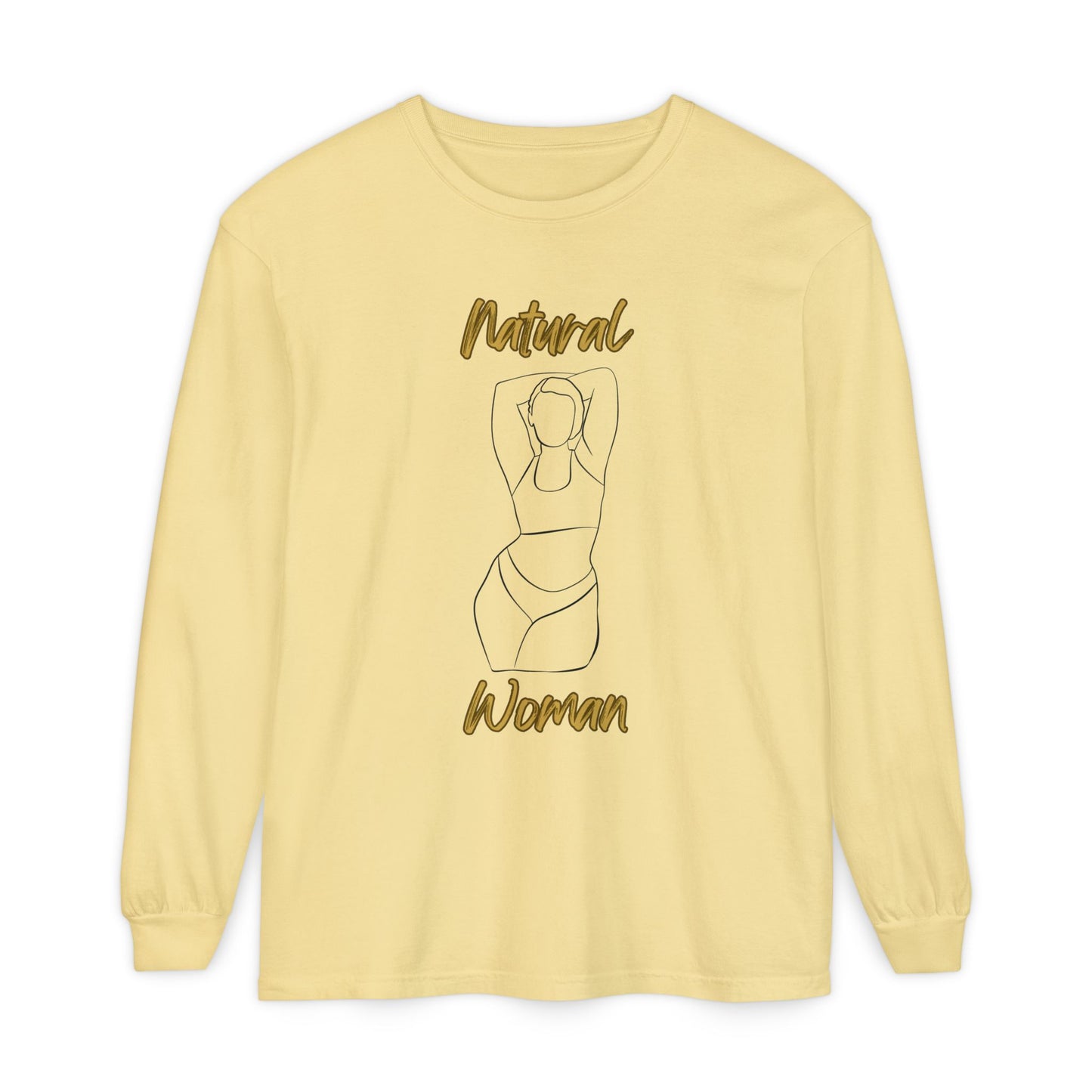 Natural Woman I Love Me (BL) Long Sleeve T-Shirt