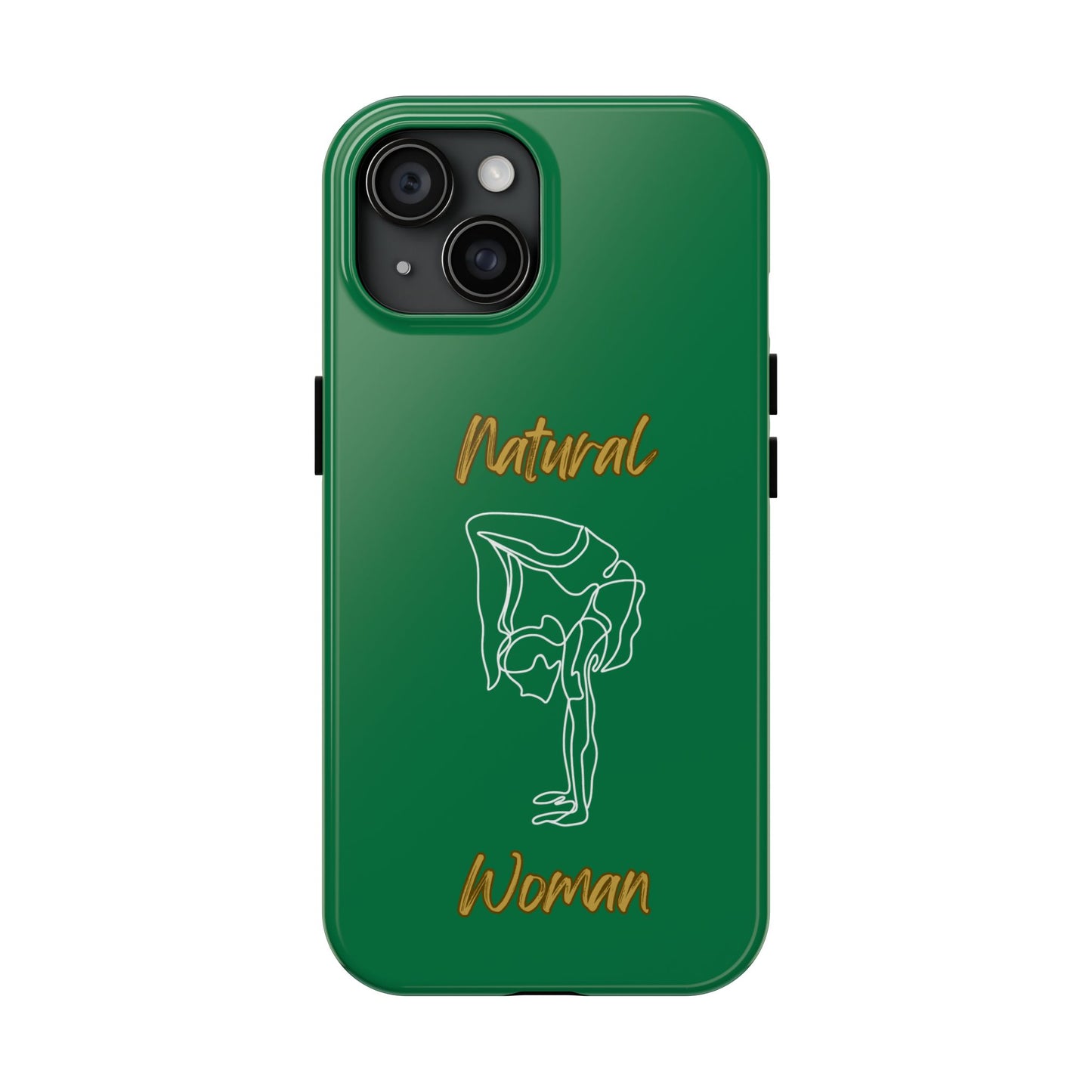 Natural Woman Flexible (WL)Tough Phone Cases DARK GREEN