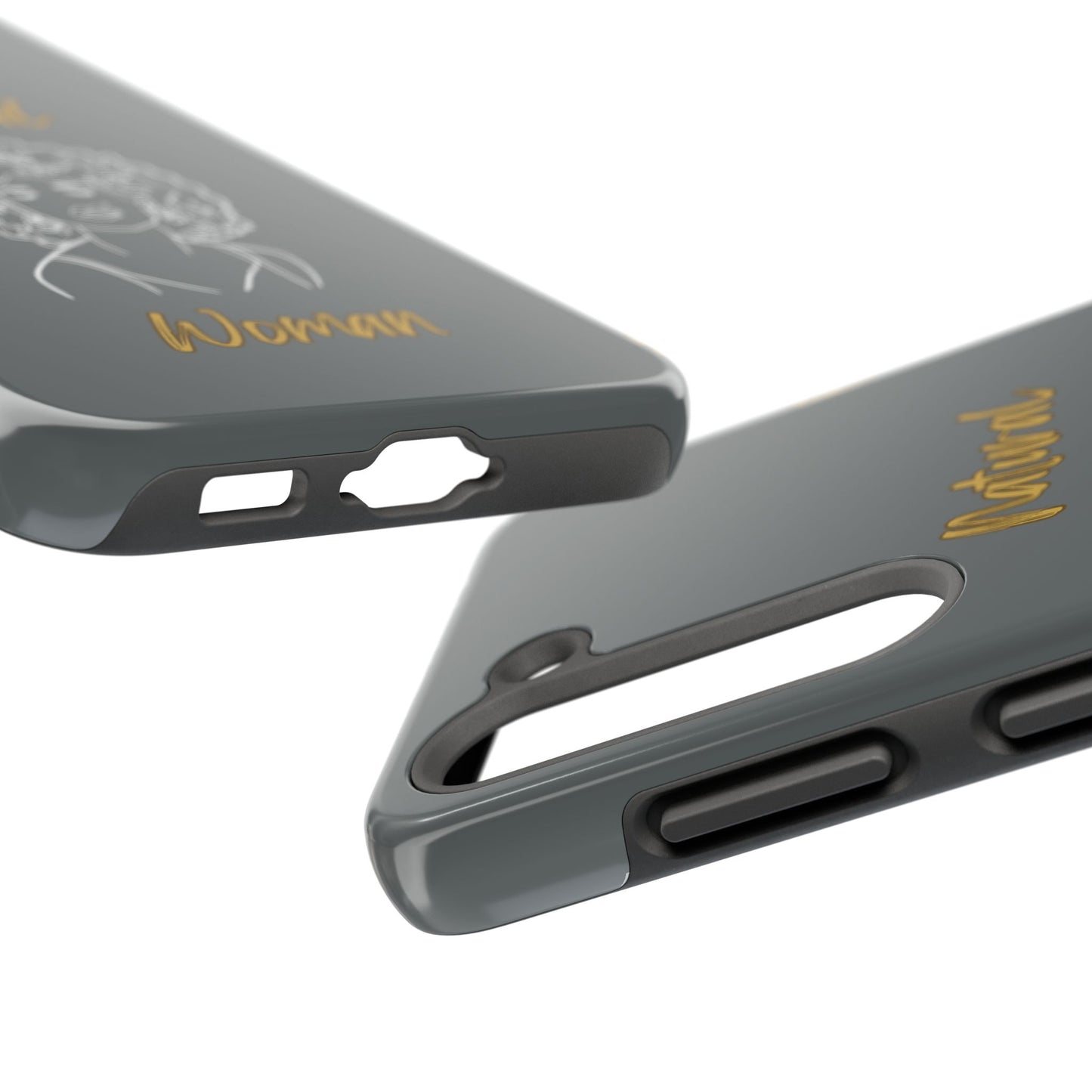 Natural Woman All About Me (WL)Tough Phone Cases DARK GREY