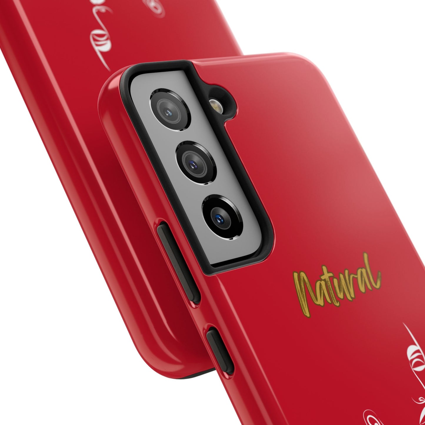 Natural Woman Music In My Soul (WL)Tough Phone Cases DARK RED