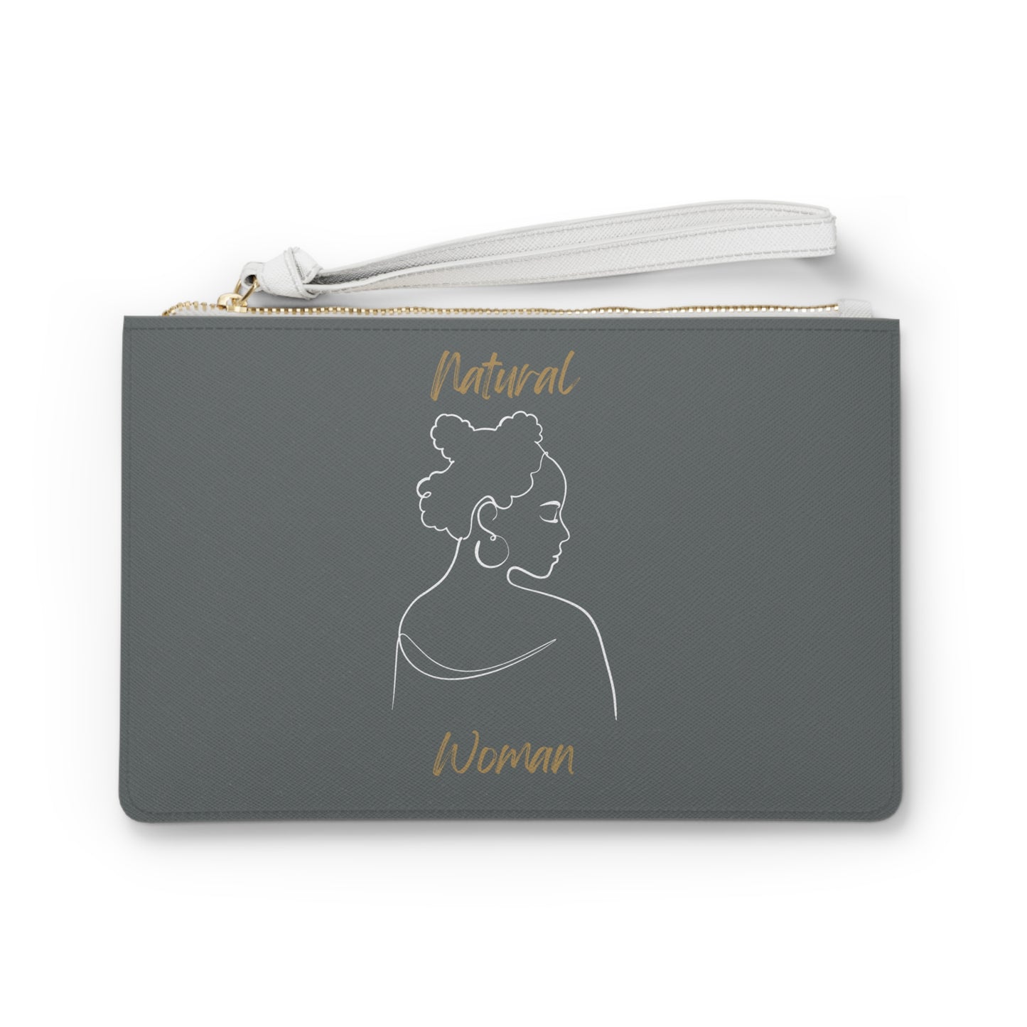 Natural Woman Twist (WL) Clutch Bag DARK GREY