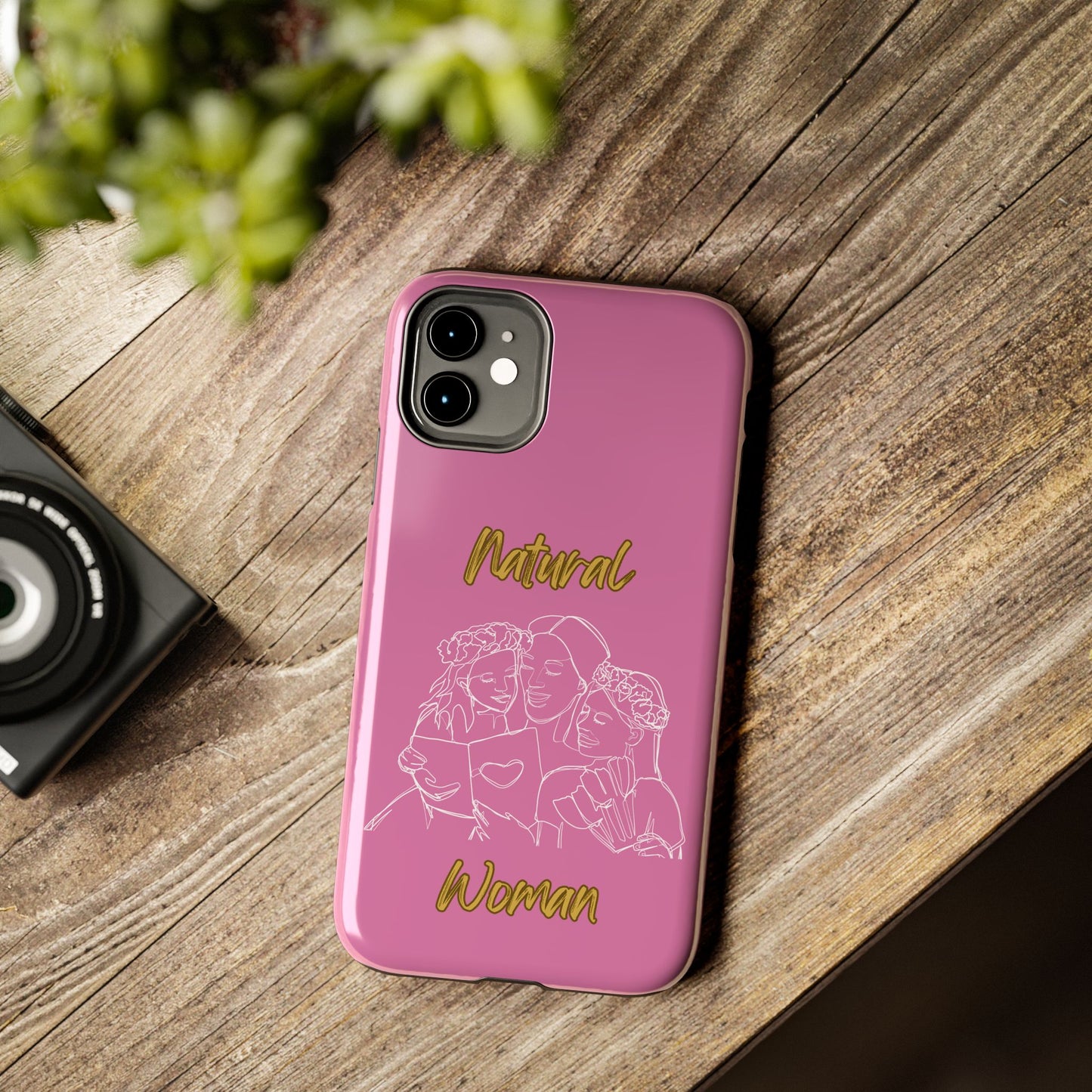 Natural Woman Me & My Girls (WL)Tough Phone Cases LIGHT PINK