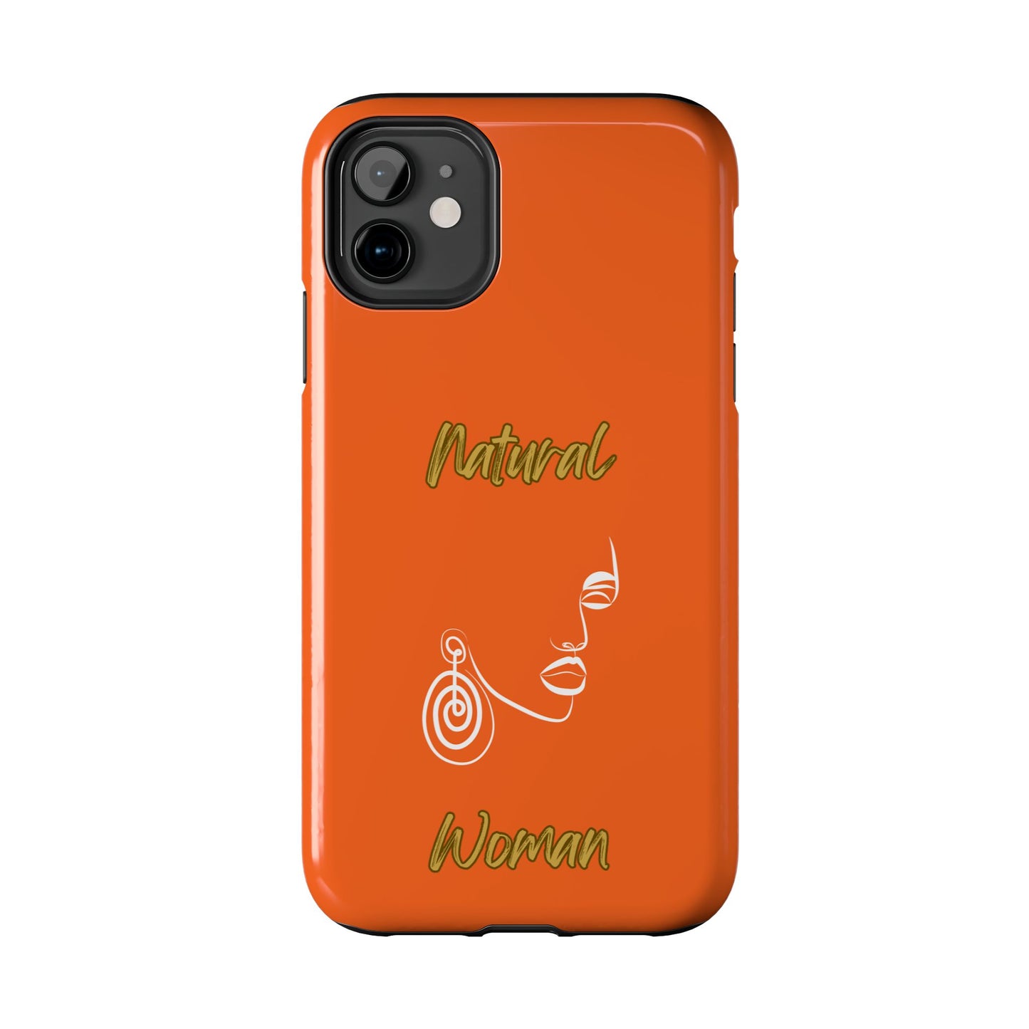 Natural Woman Music In My Soul (WL)Tough Phone Cases ORANGE