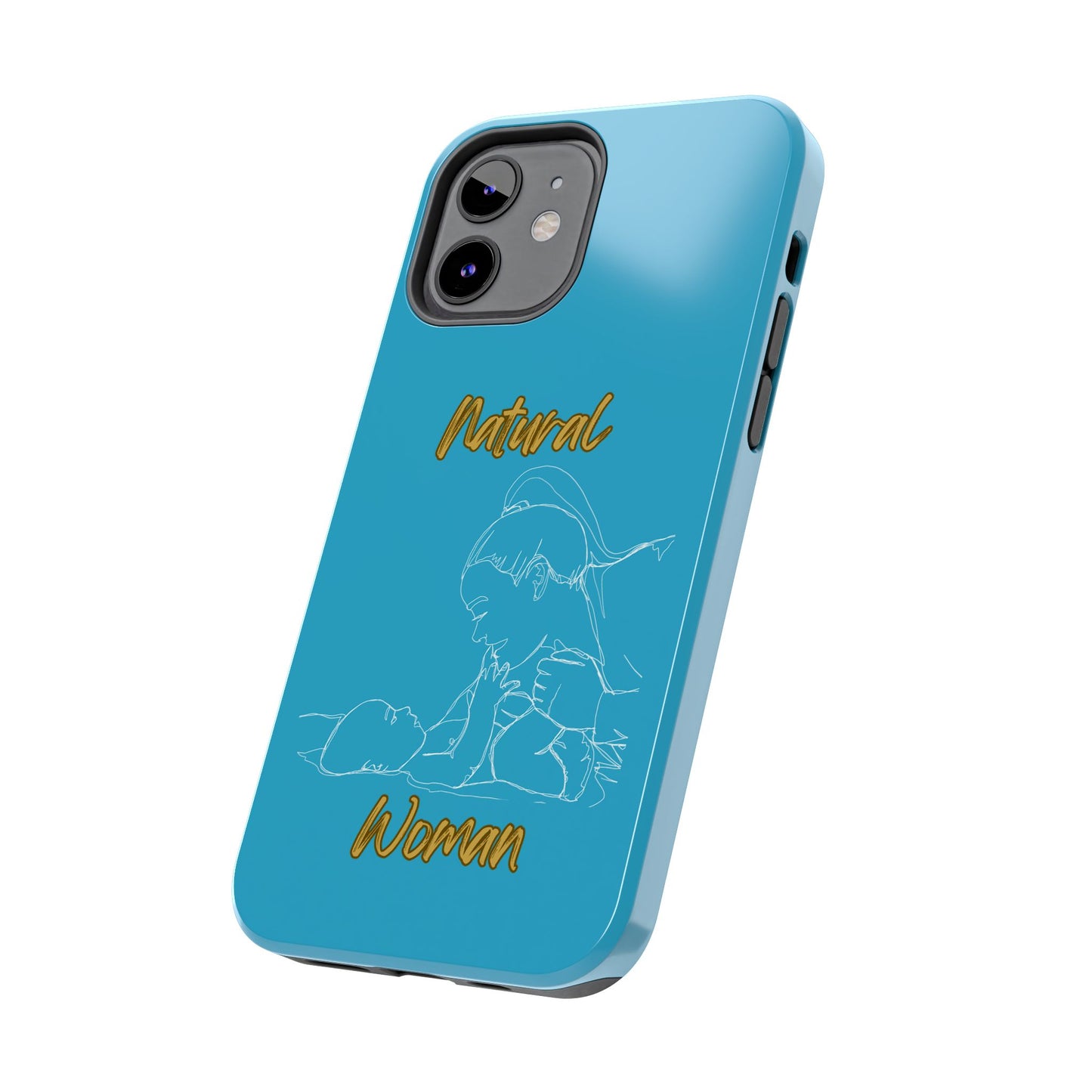 Natural Woman New Life (WL)Tough Phone Cases TURQUOISE