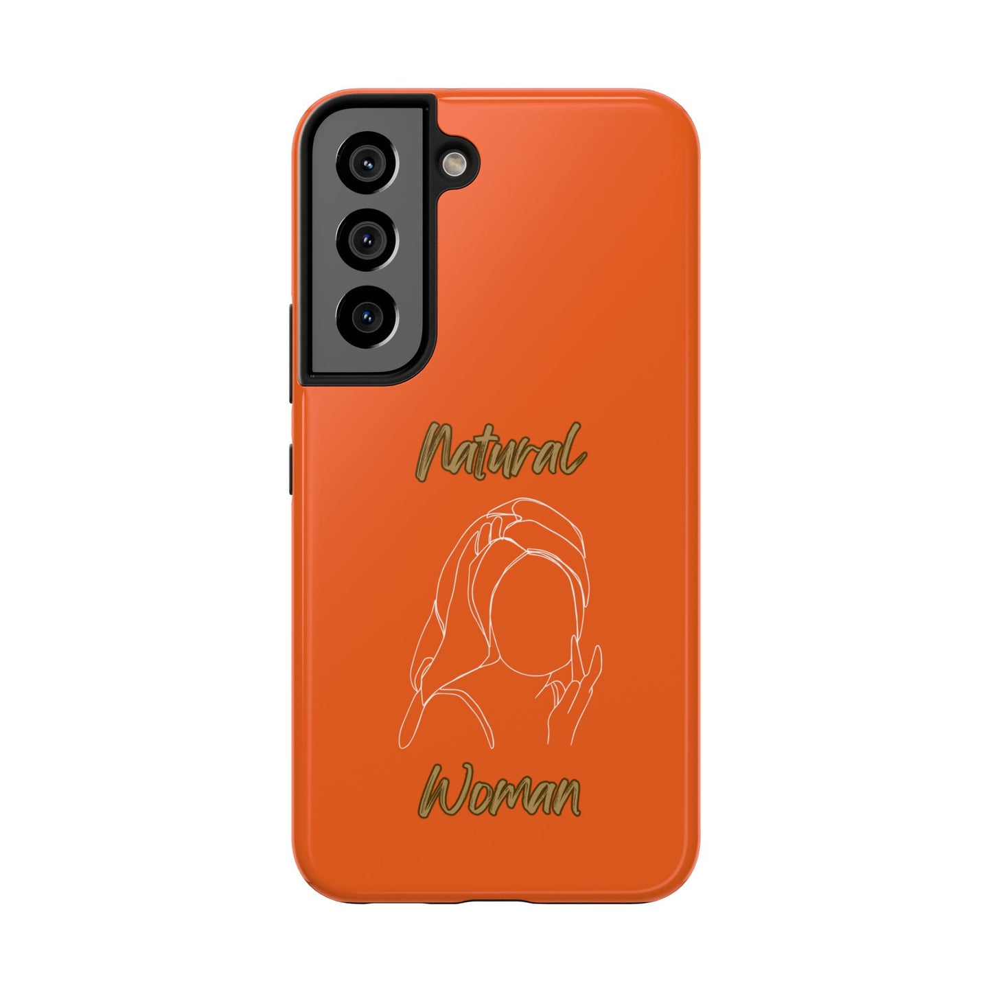 Natural Woman Towel Wrapped (WL)Tough Phone Cases ORANGE