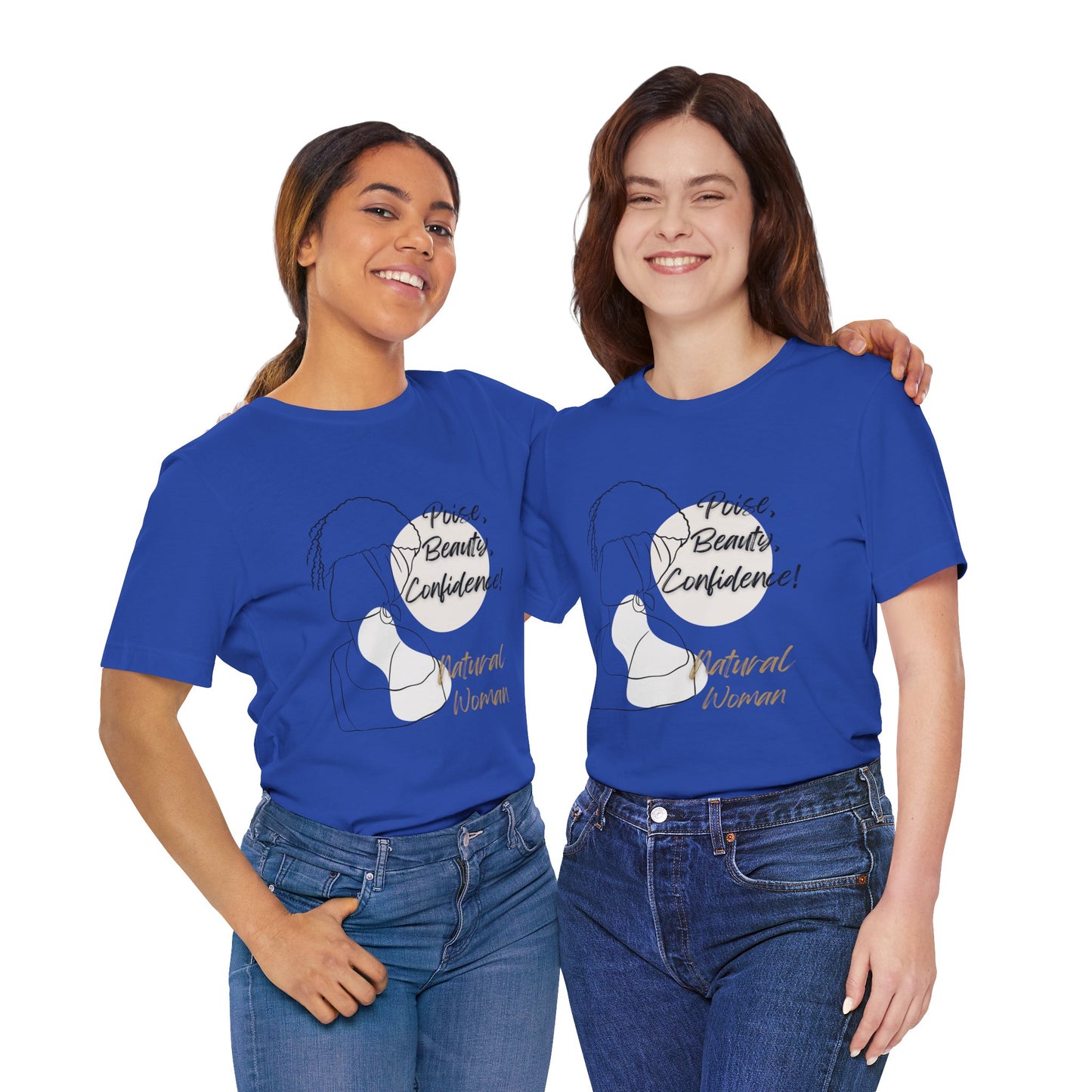 Natural Woman Puff (BL) Short Sleeve T-Shirt