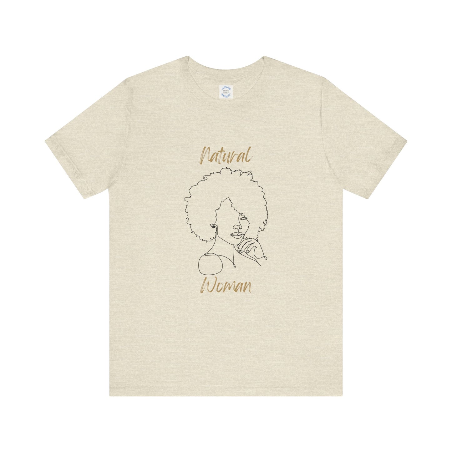 Natural Woman The Look (BL) Short Sleeve T-Shirt