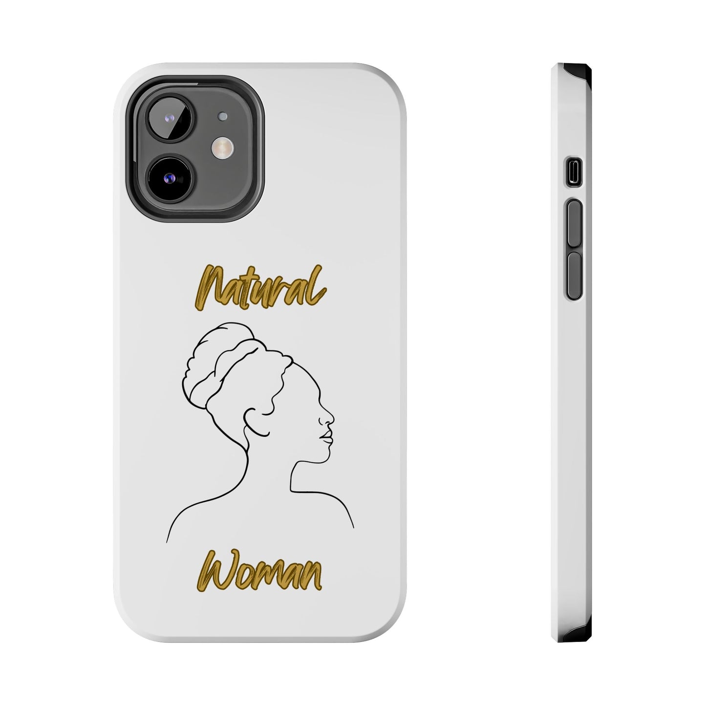 Natural Woman Mixed (BL)Tough Phone Cases WHITE