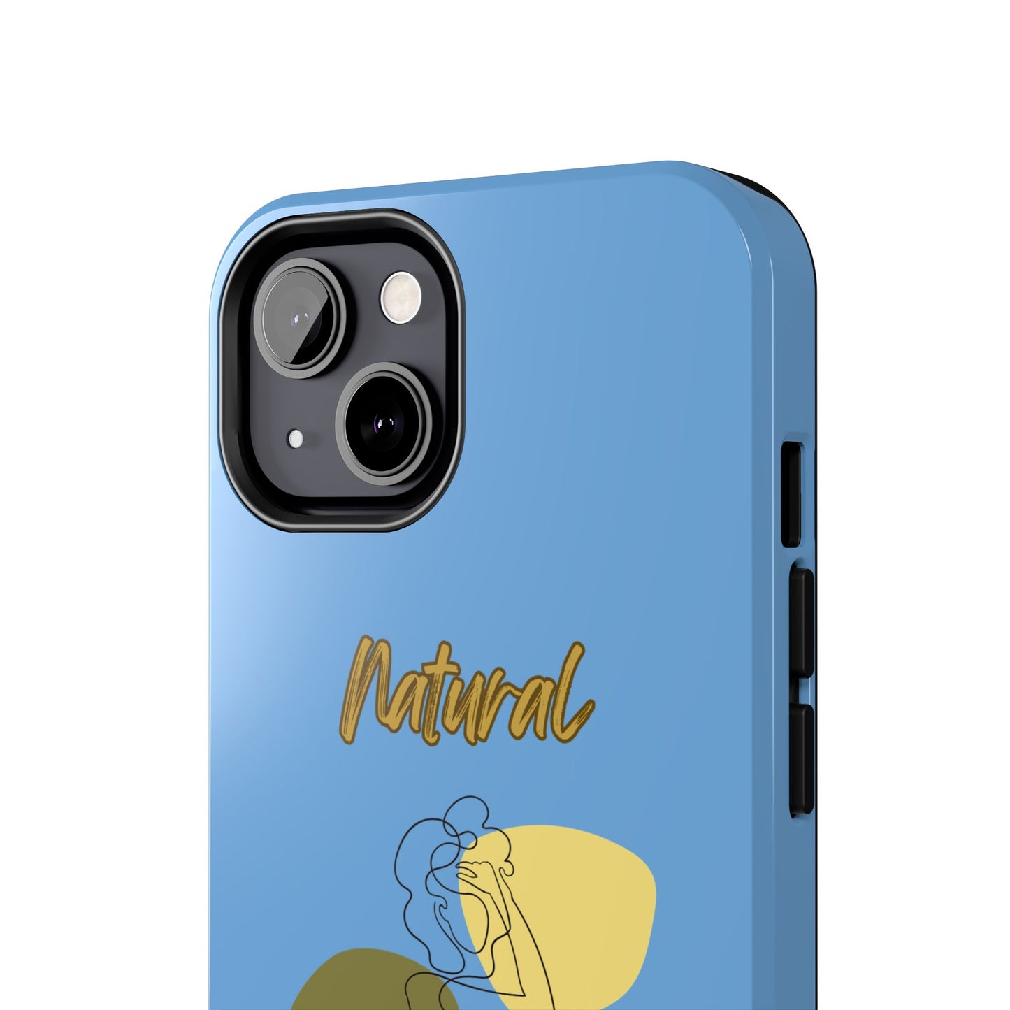Natural Woman Colorful Pose (BL)Tough Phone Cases LIGHT BLUE
