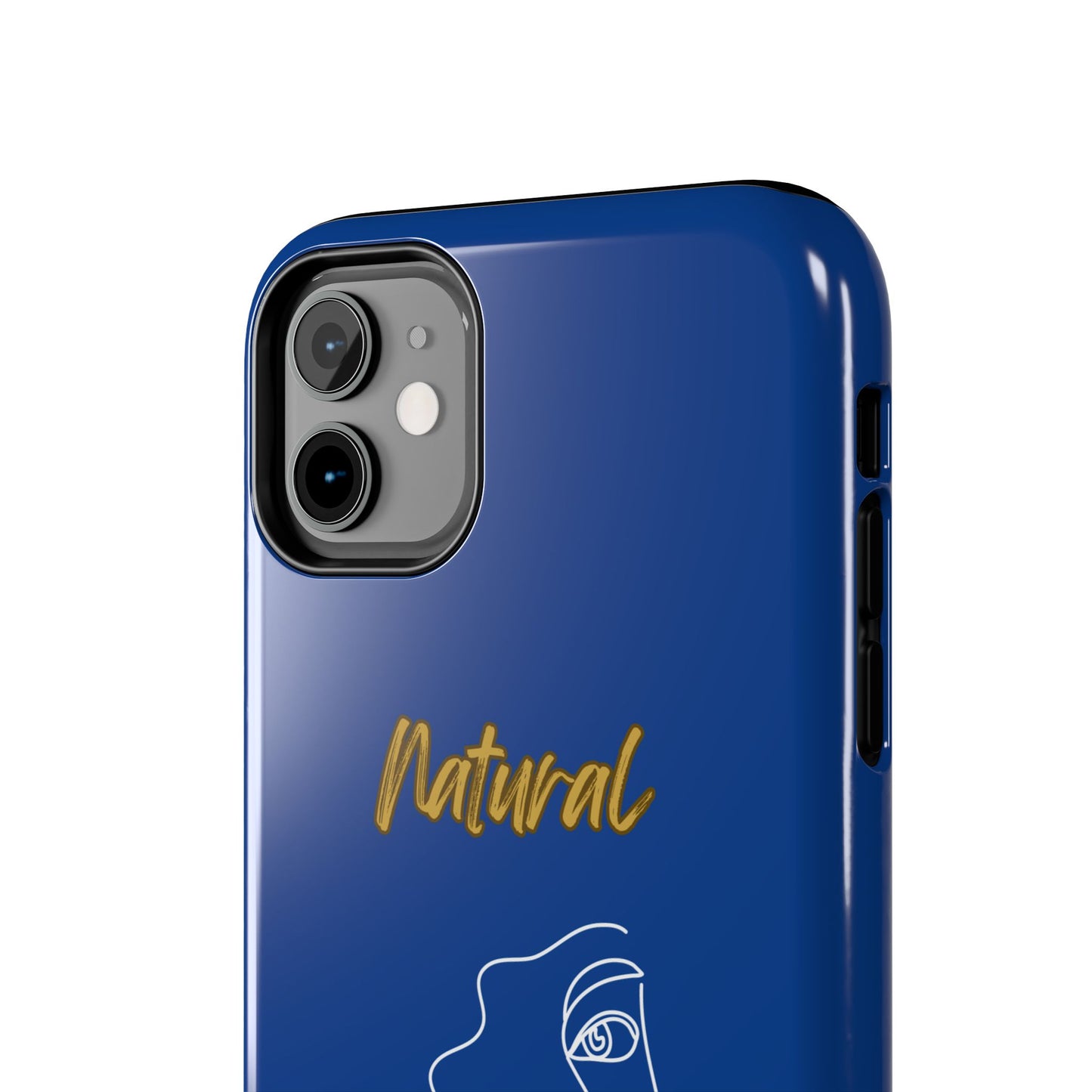 Natural Woman Peekaboo (WL)Tough Phone Cases DARK BLUE