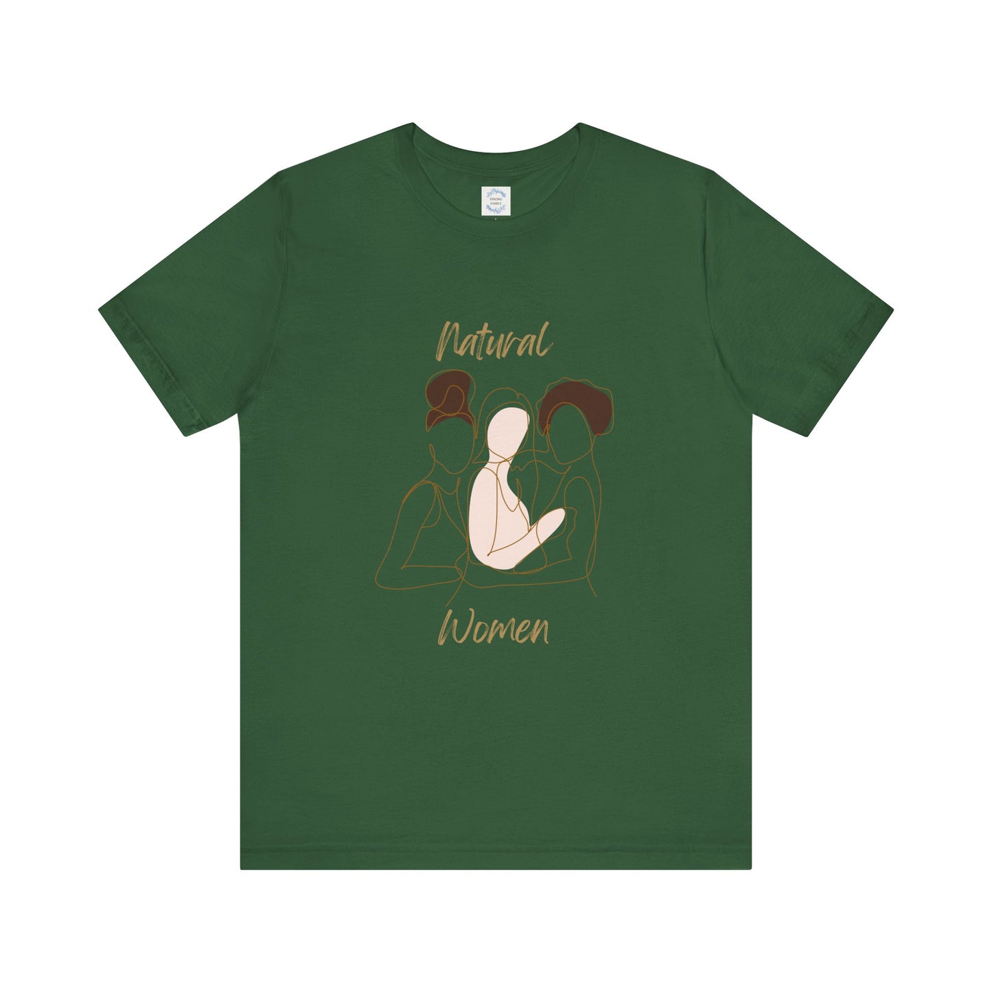 Natural Woman Friends Short Sleeve T-Shirt