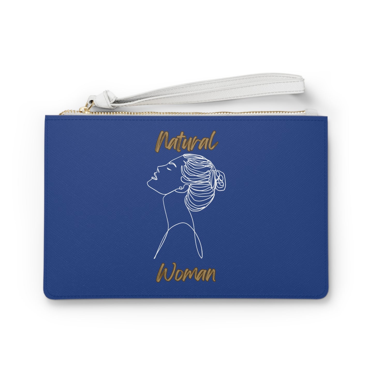 Natural Woman Wet Bun (WL) Clutch Bag DARK BLUE