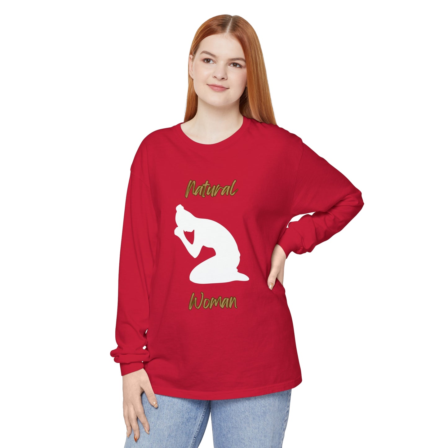 Natural Woman Pray (WL) Long Sleeve T-Shirt