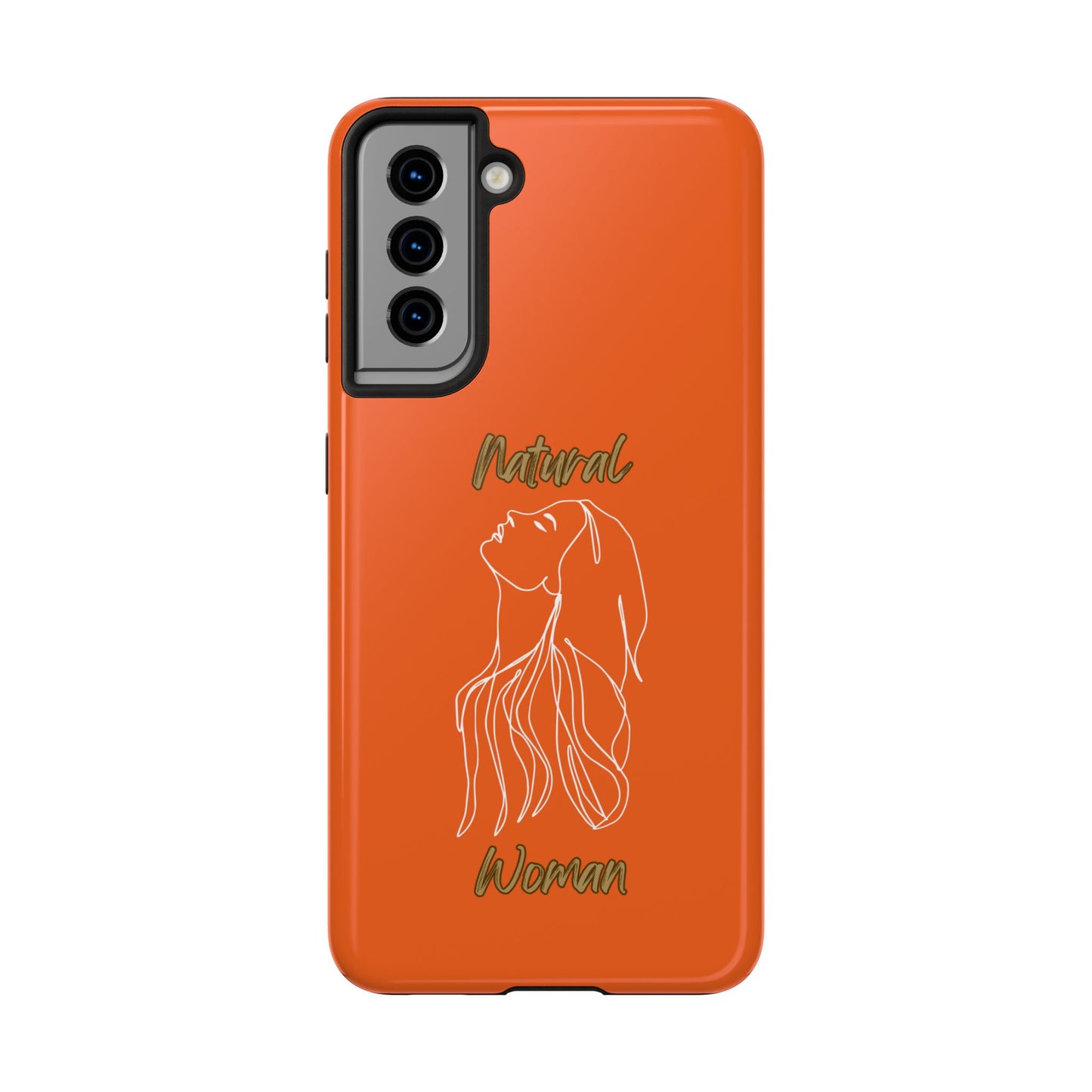 Natural Woman Appreciation (WL)Tough Phone Cases ORANGE