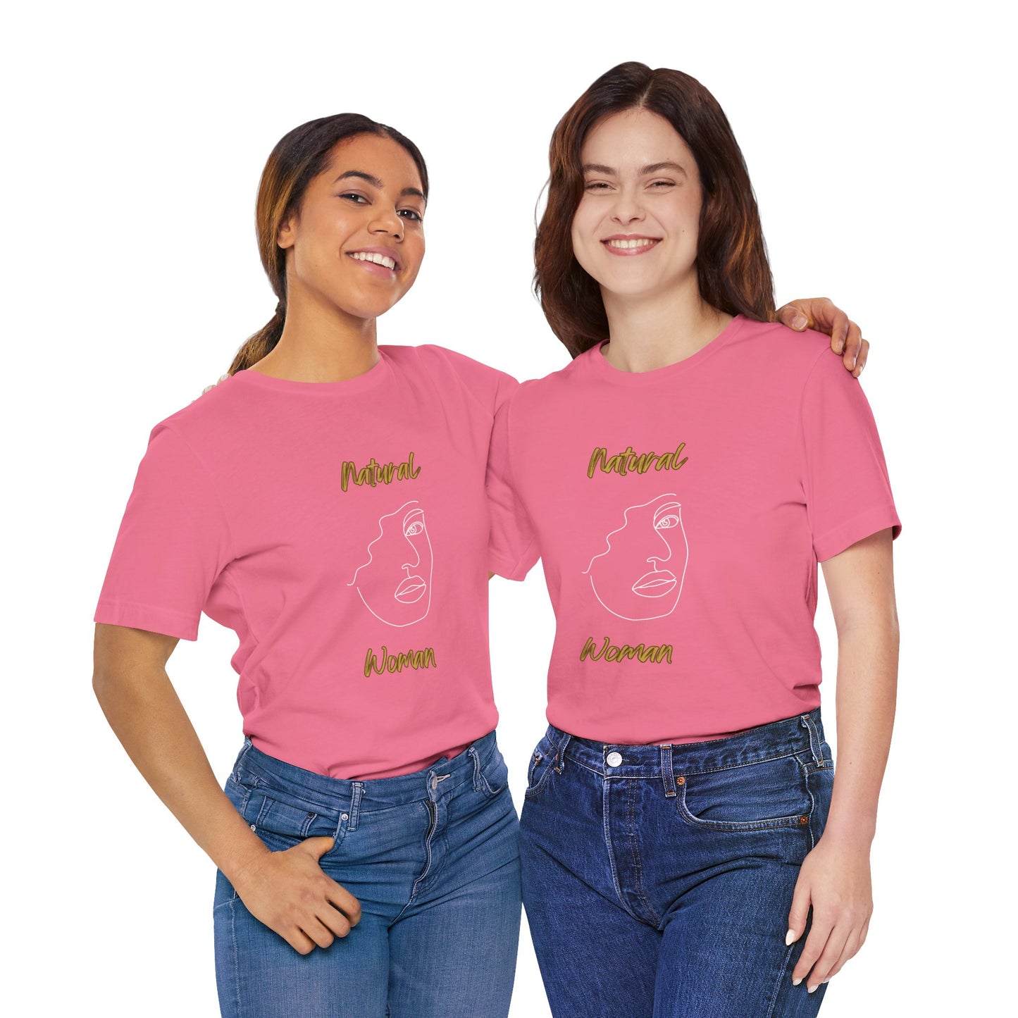 Natural Woman Peekaboo (WL) Short Sleeve T-Shirt