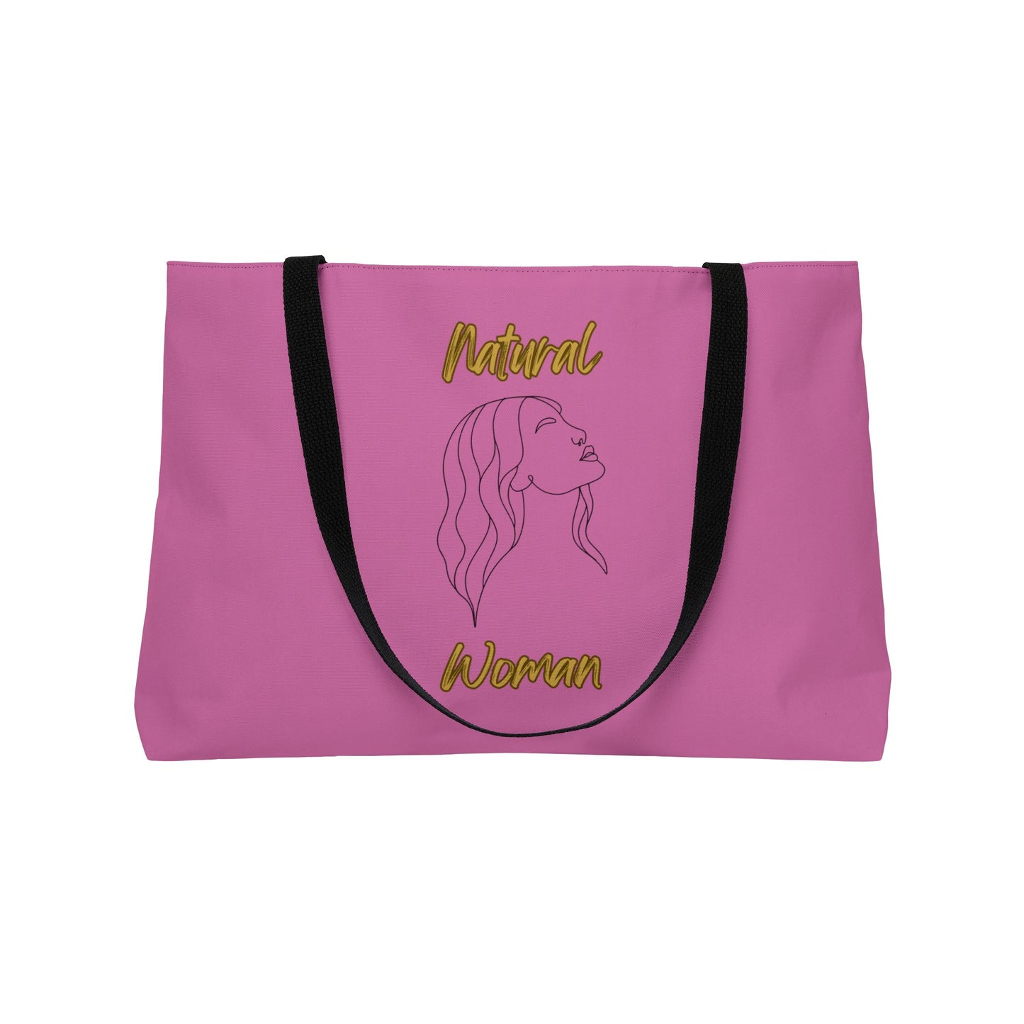 Natural Woman Breeze On Face (BL) Weekender Tote Bag LIGHT PINK