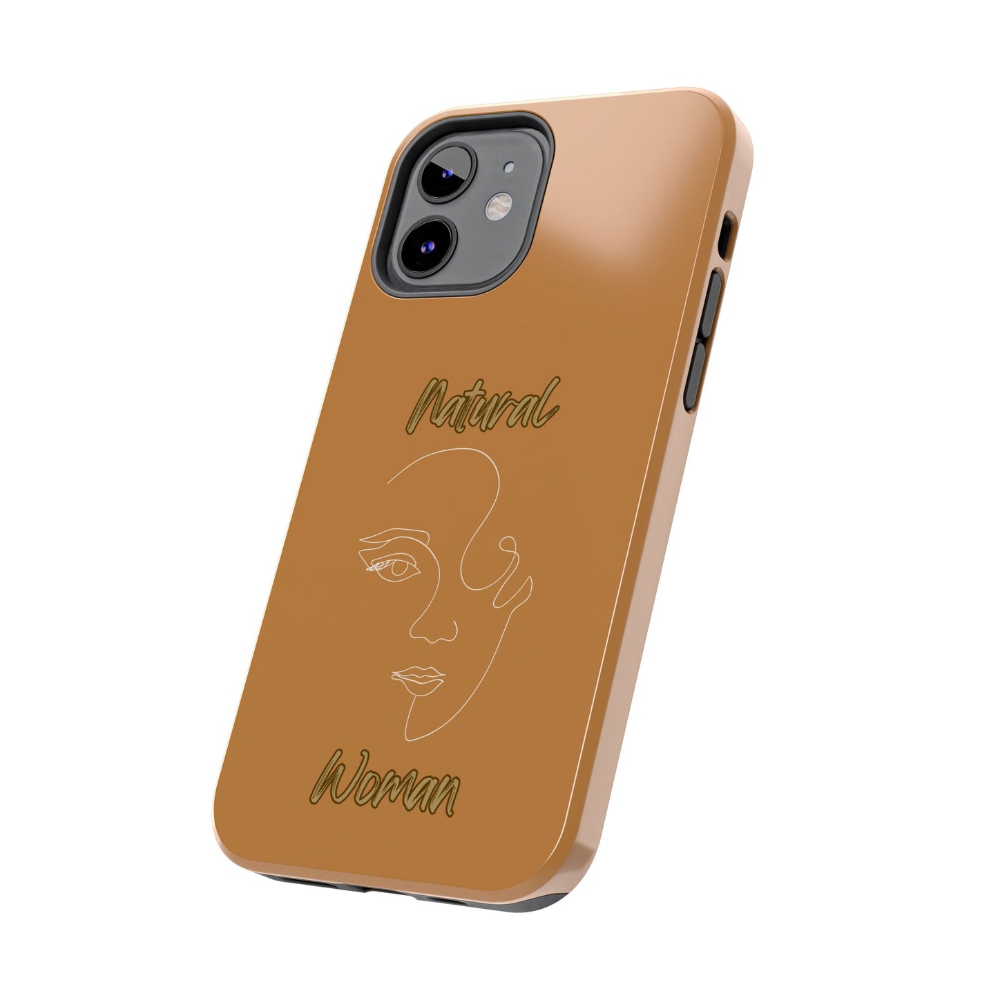 Natural Woman Looking (WL) Tough Phone Cases LIGHT BROWN