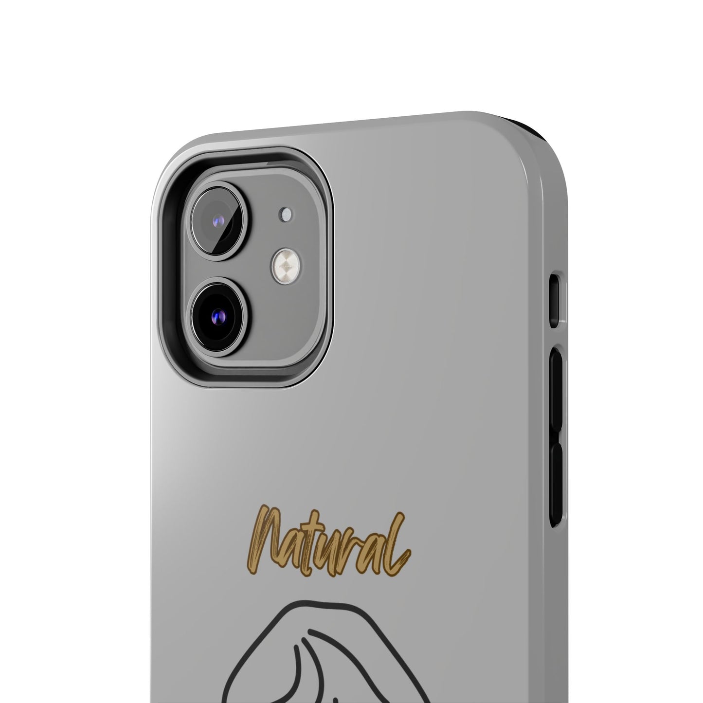Natural Woman Modest (BL)Tough Phone Cases LIGHT GREY