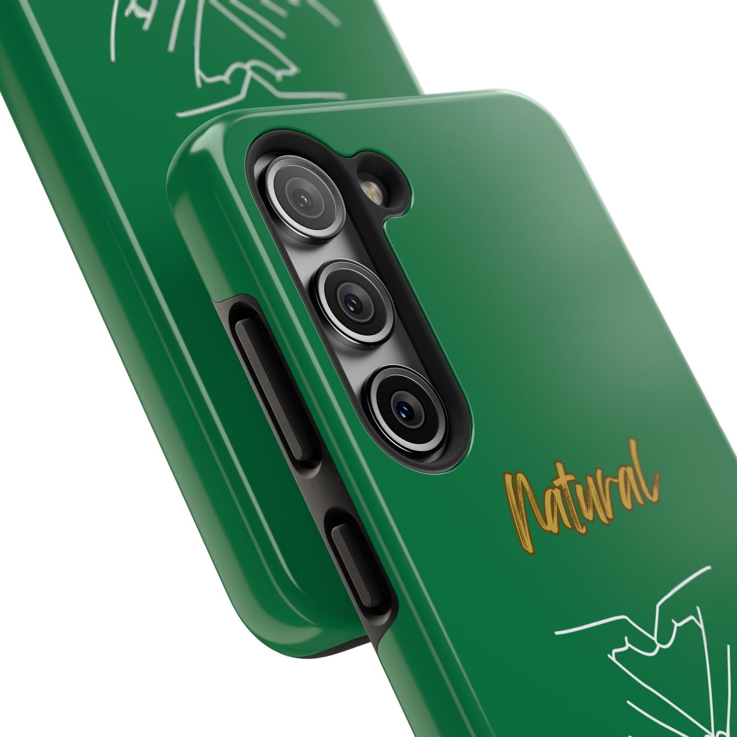 Natural Woman I Love You (WL)Tough Phone Cases DARK GREEN