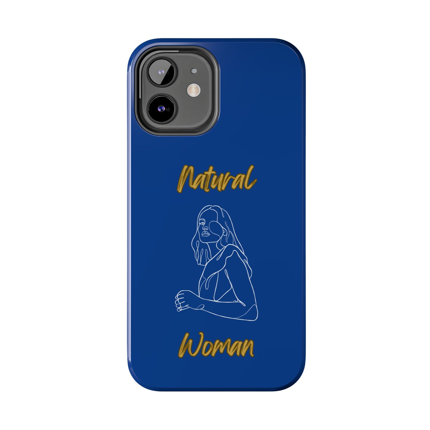 Natural Woman Care Free (WL)Tough Phone Cases DARK BLUE