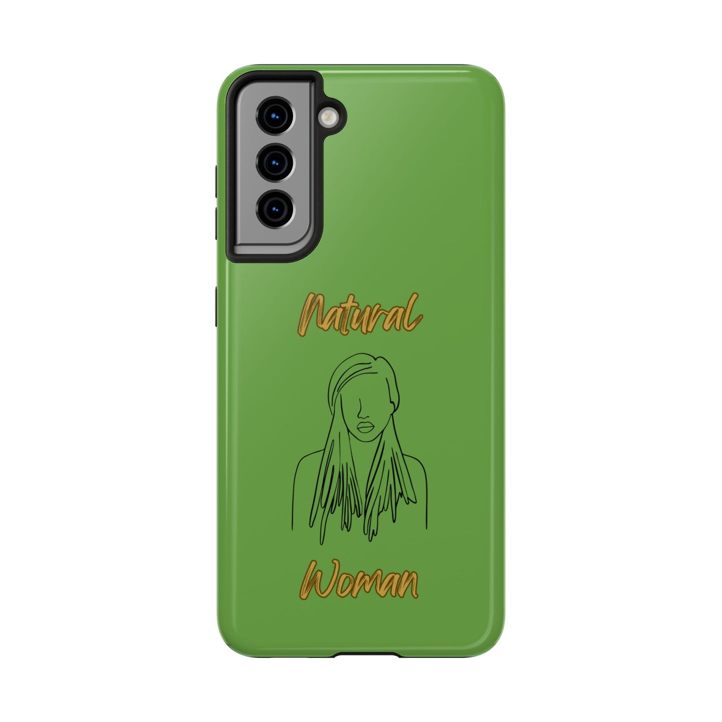 Natural Woman Content (BL)Tough Phone Cases GREEN
